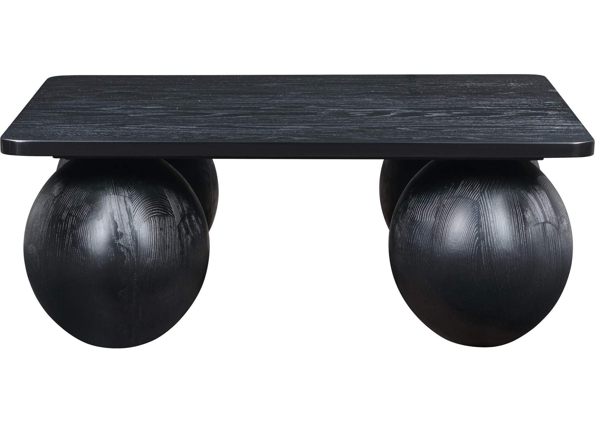 Fitch Black Oak Veneer Coffee Table image 4