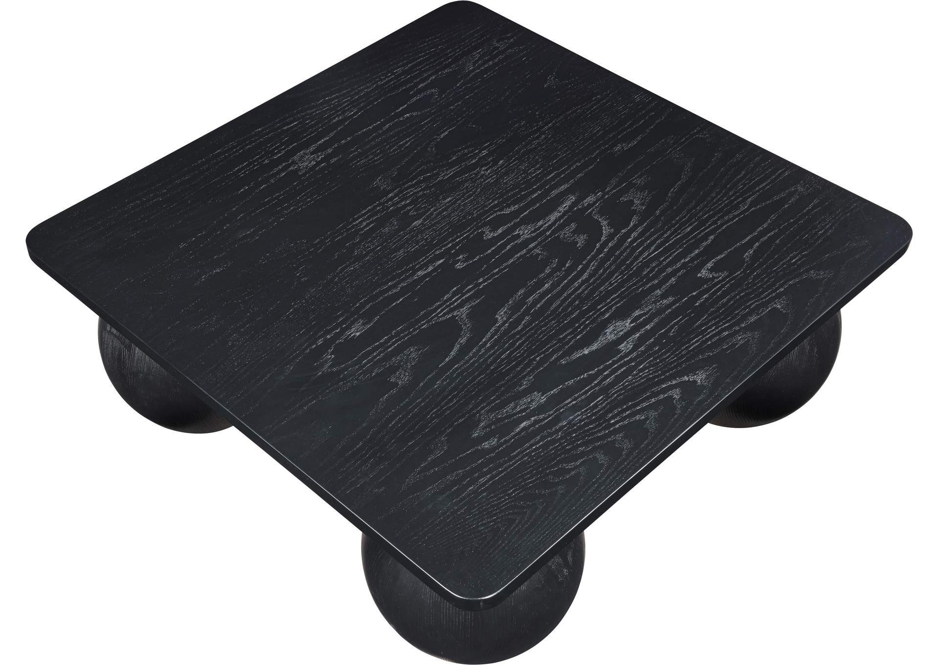 Fitch Black Oak Veneer Coffee Table image 6