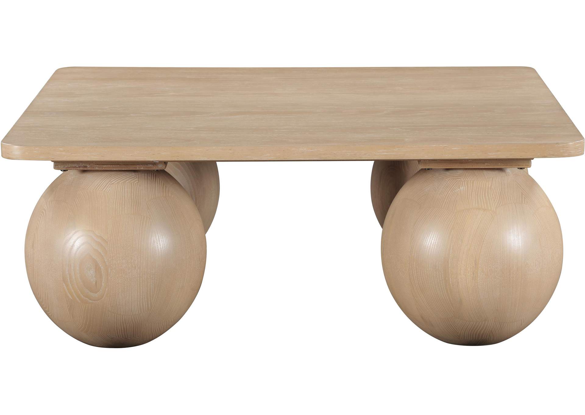 Fitch Natural Oak Veneer Coffee Table image 4