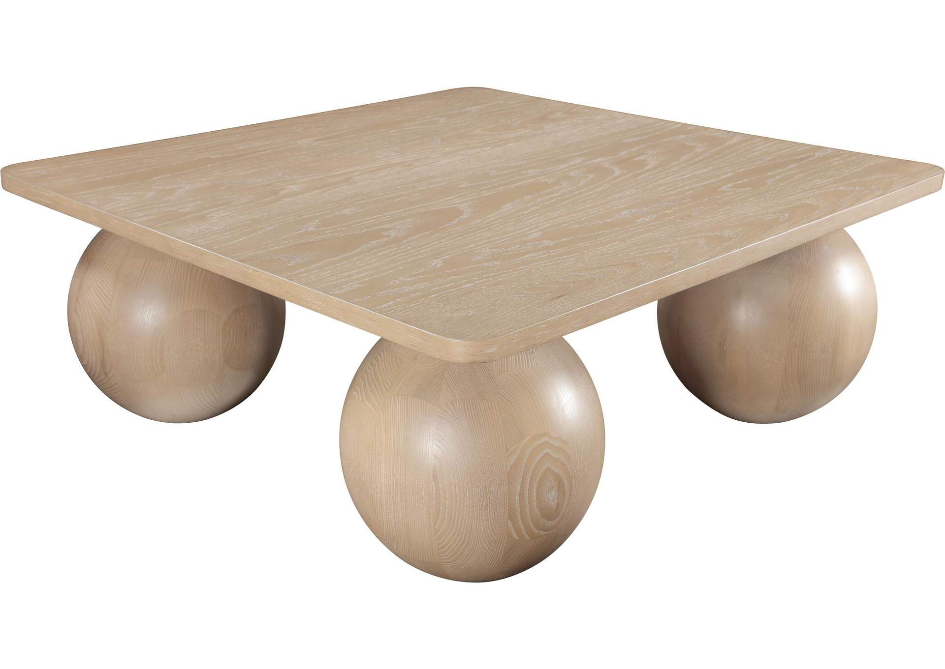 Fitch Natural Oak Veneer Coffee Table image 5