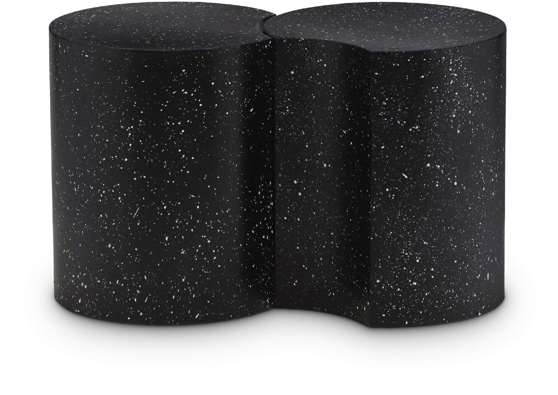 Dimple Black End Table