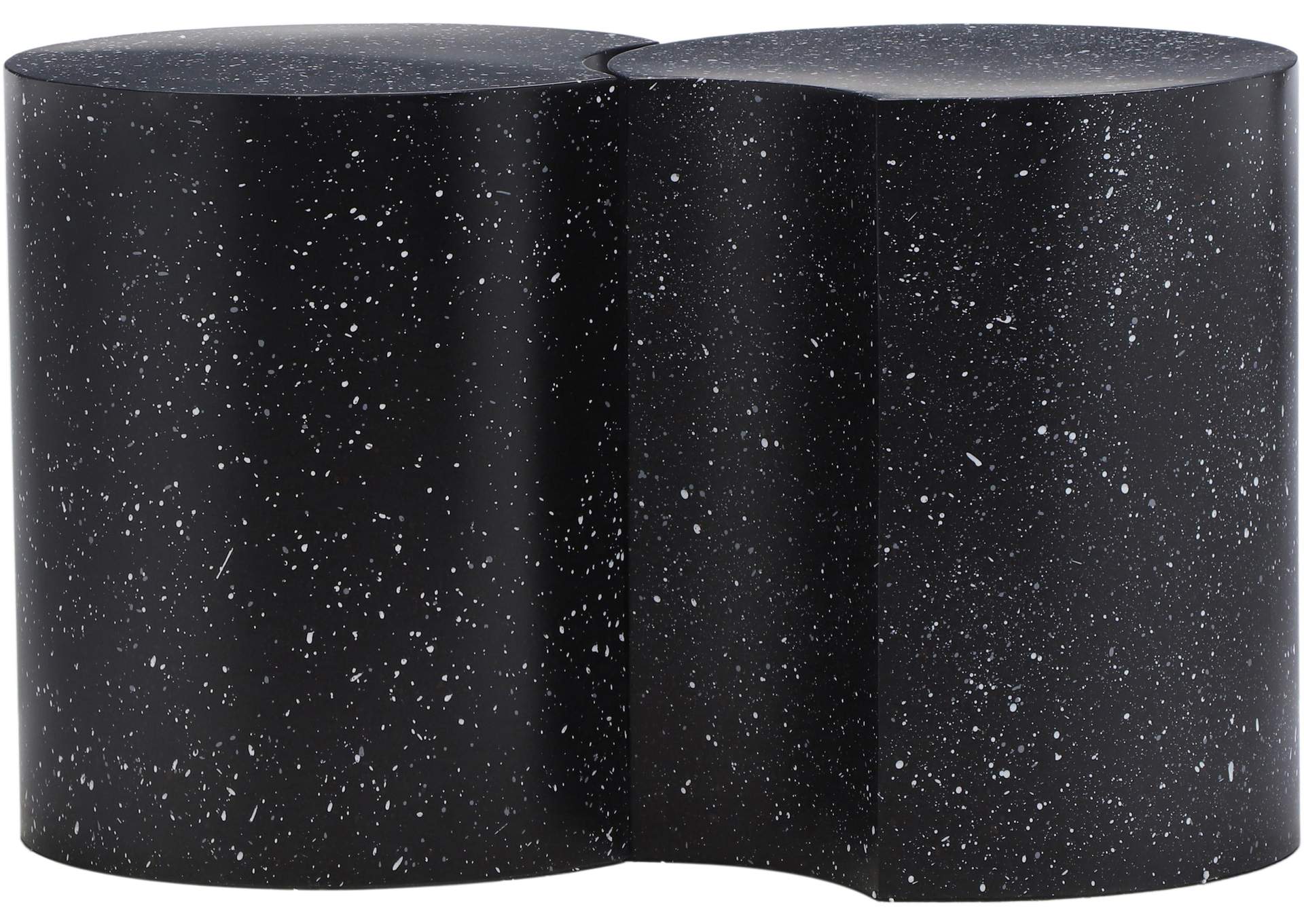 Dimple Black End Table