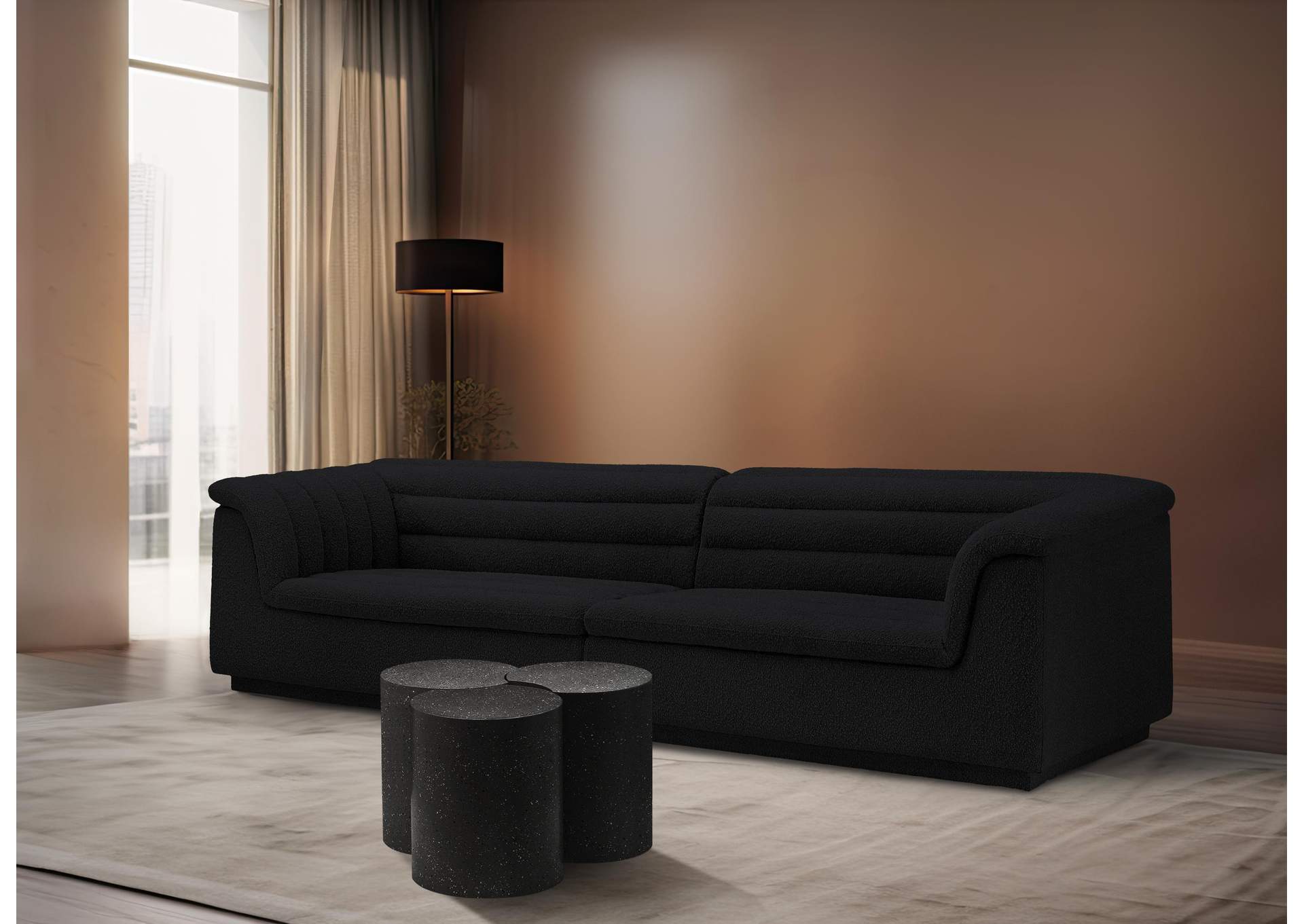 Dimple Black Coffee Table image 3