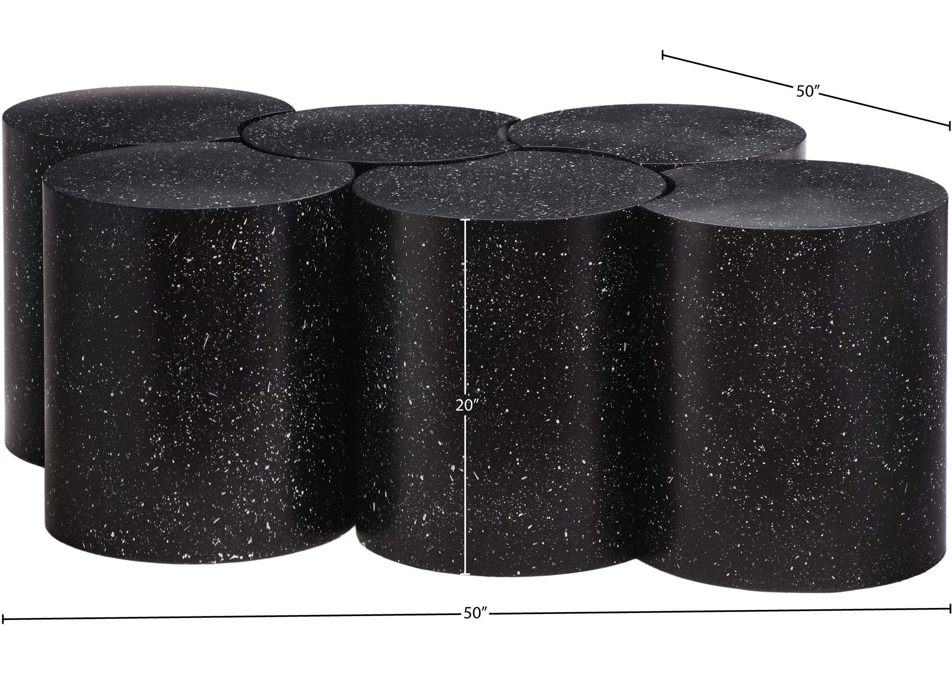 Dimple Black Coffee Table image 6