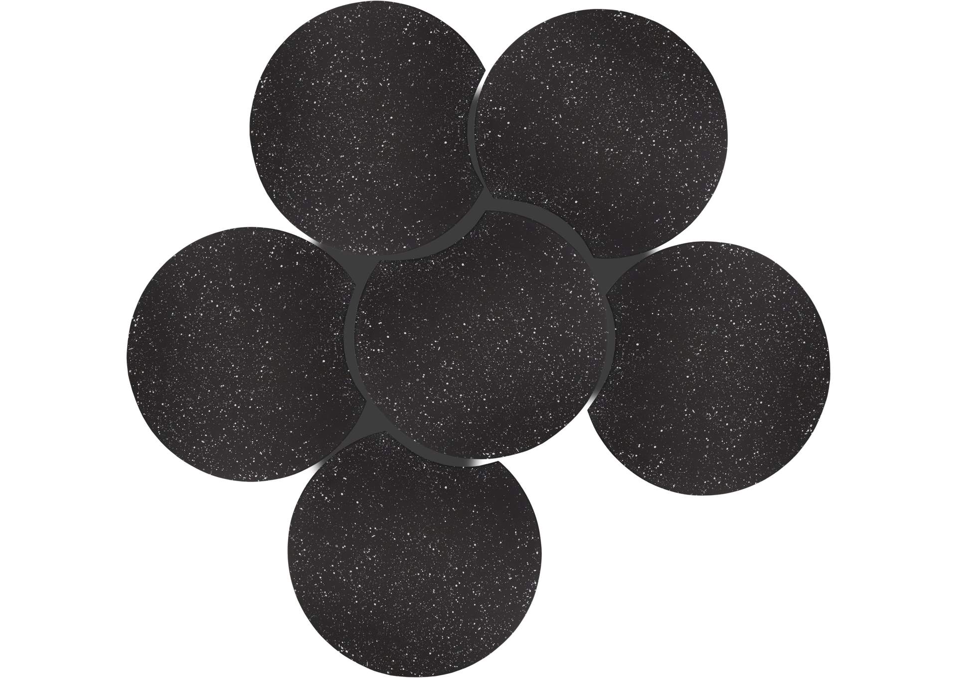 Dimple Black Coffee Table image 5