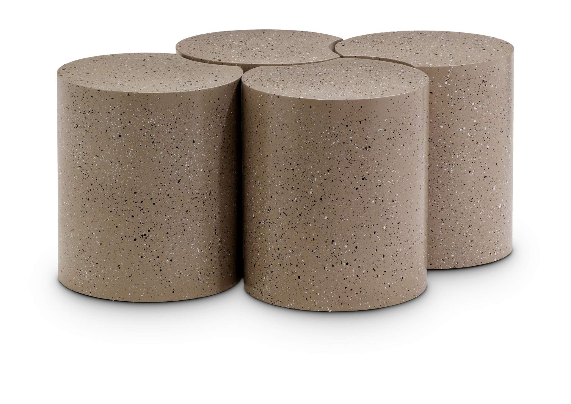 Dimple Taupe Coffee Table image 1