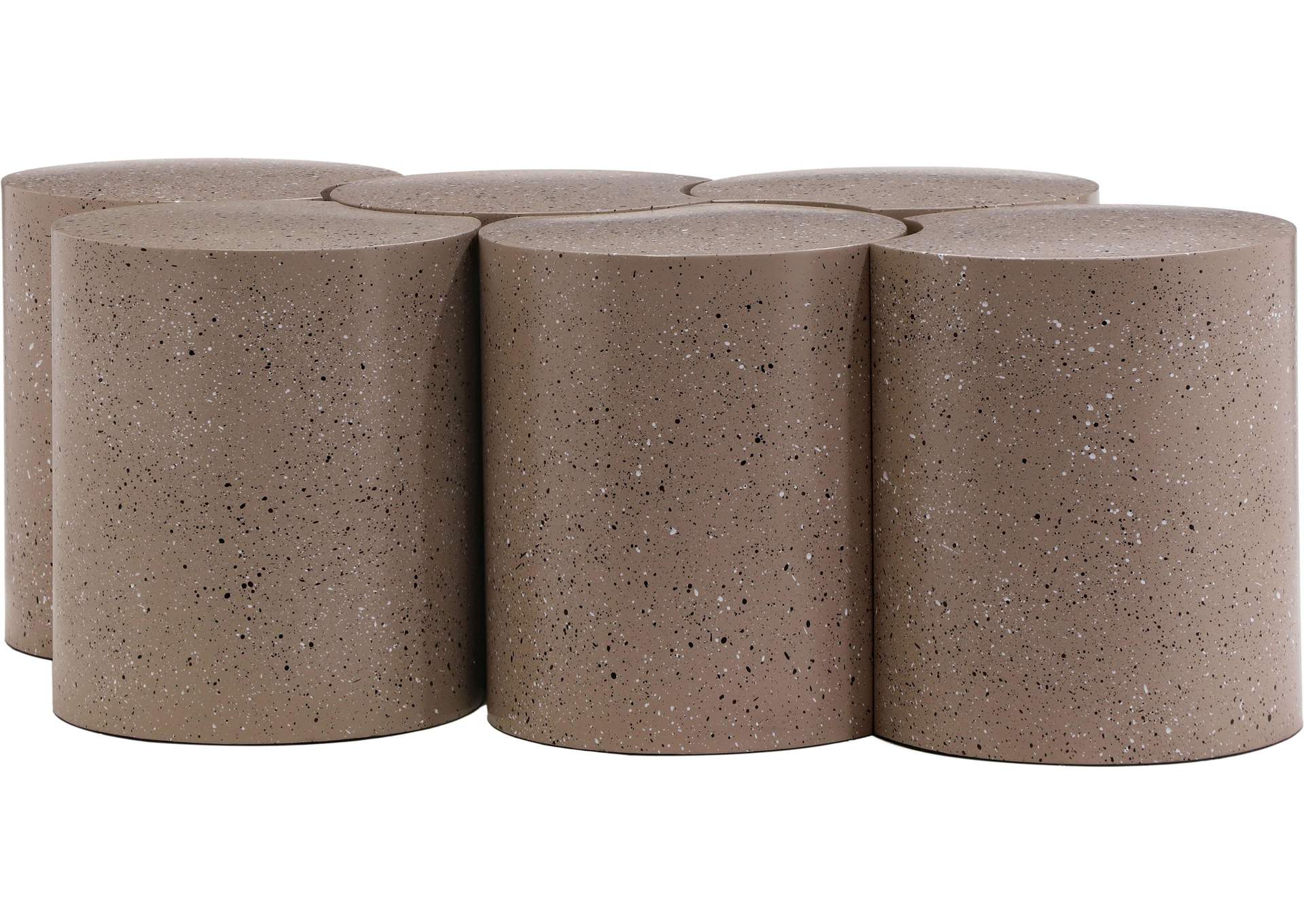 Dimple Taupe Coffee Table image 4