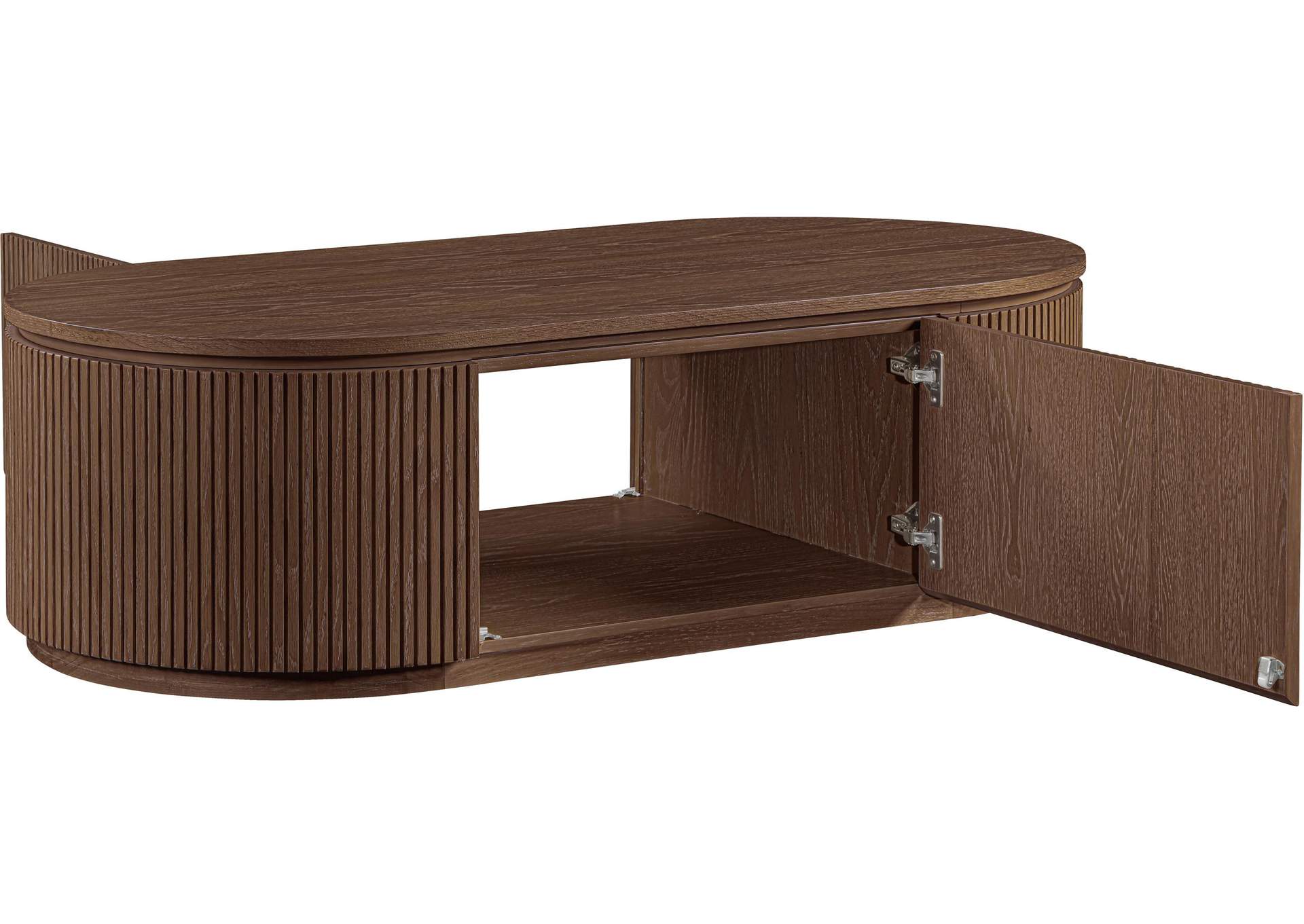 Moana Brown Rubberwood Coffee Table