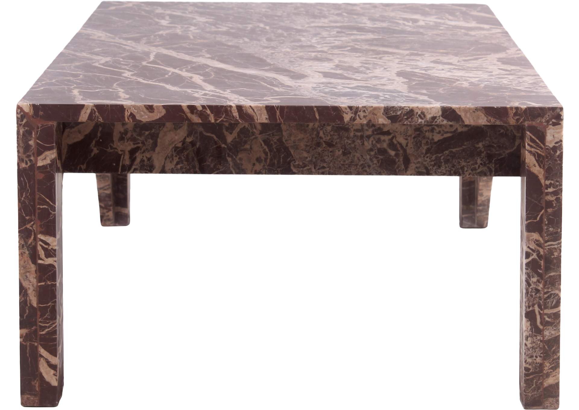 Palermo Cherry Marble Coffee Table image 5