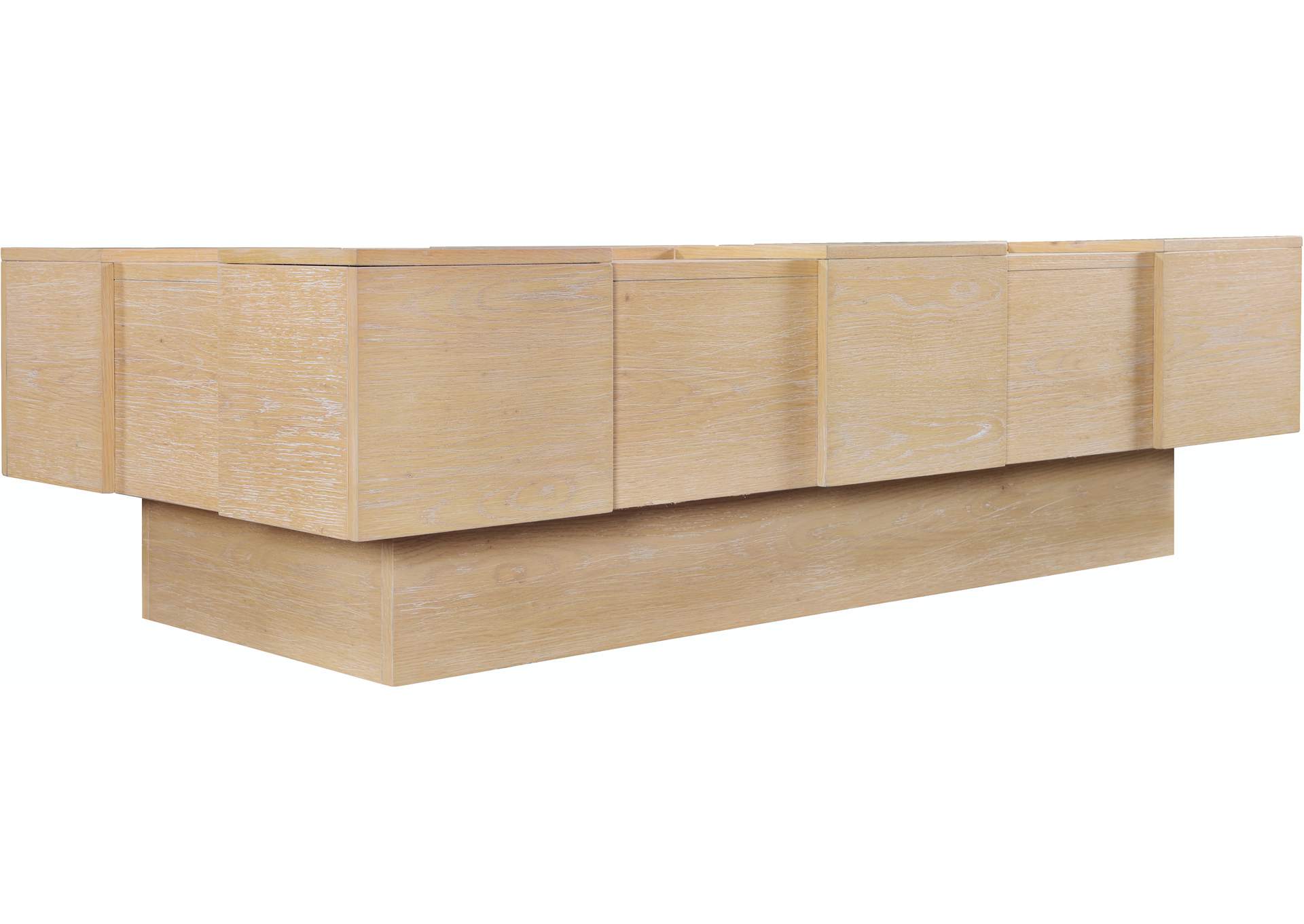 Anzio Natural Oak Veneer Coffee Table image 7