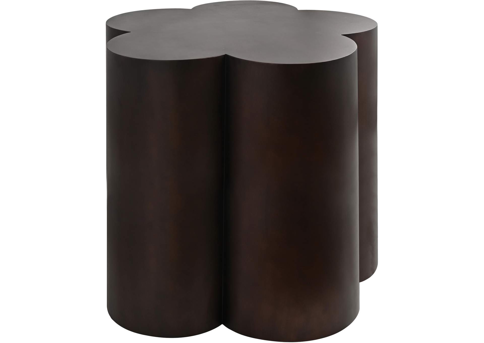 Lucky Brown Iron End Table image 5