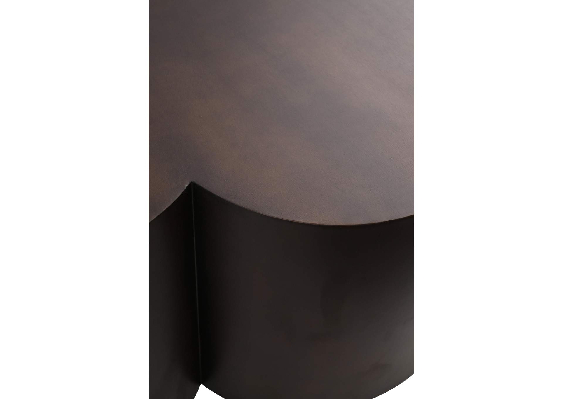 Lucky Brown Iron End Table image 7