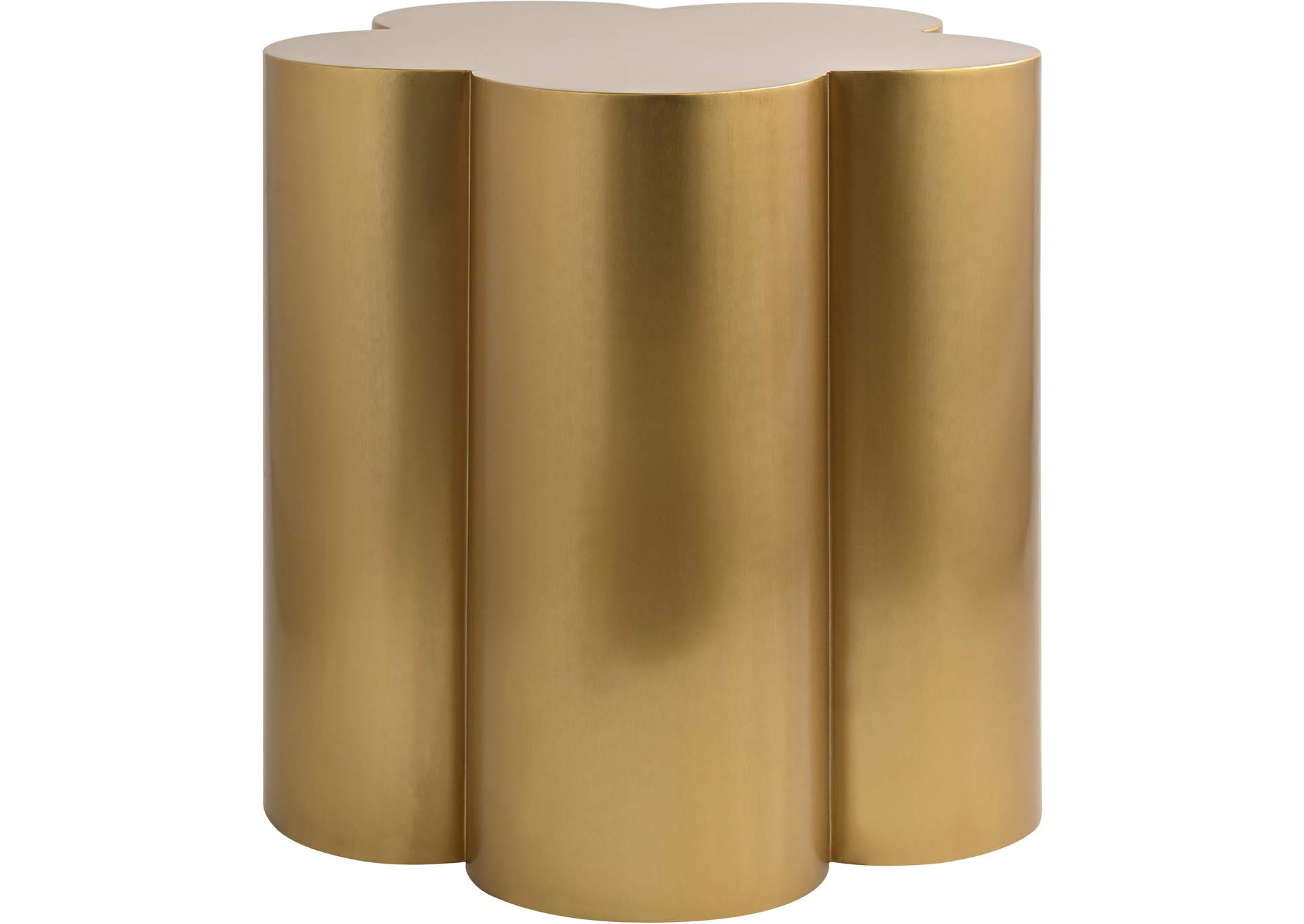 Lucky Gold Iron End Table image 4
