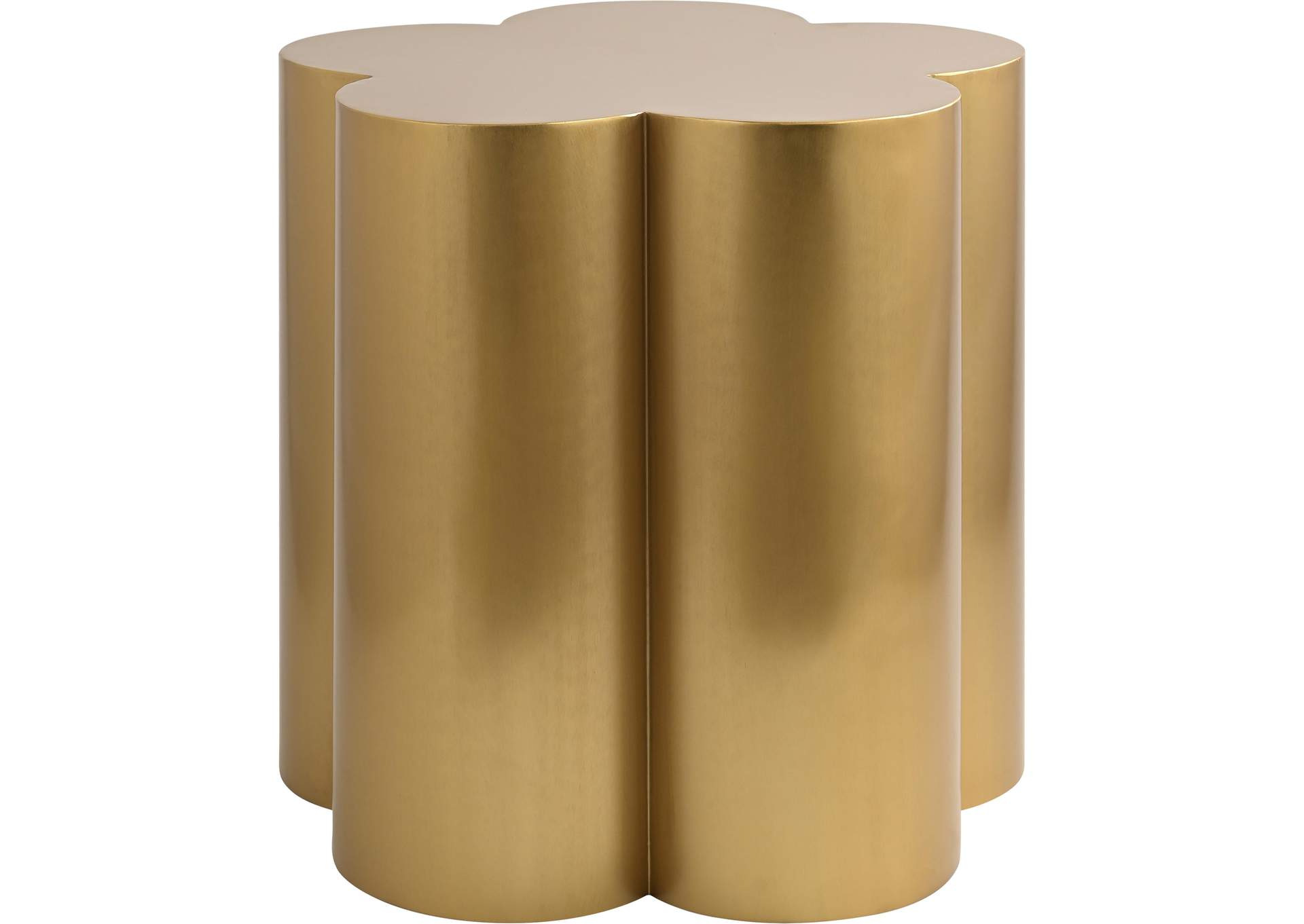 Lucky Gold Iron End Table image 5
