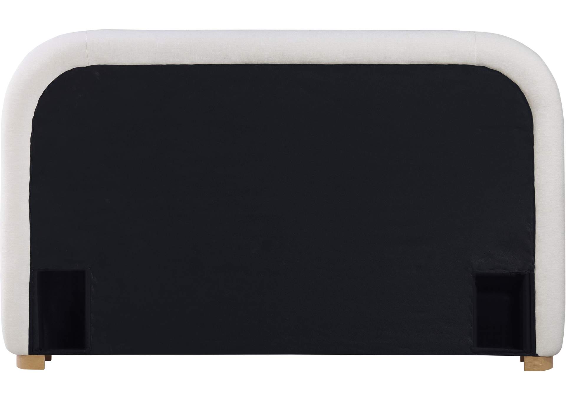 Vaughn Cream King Bed