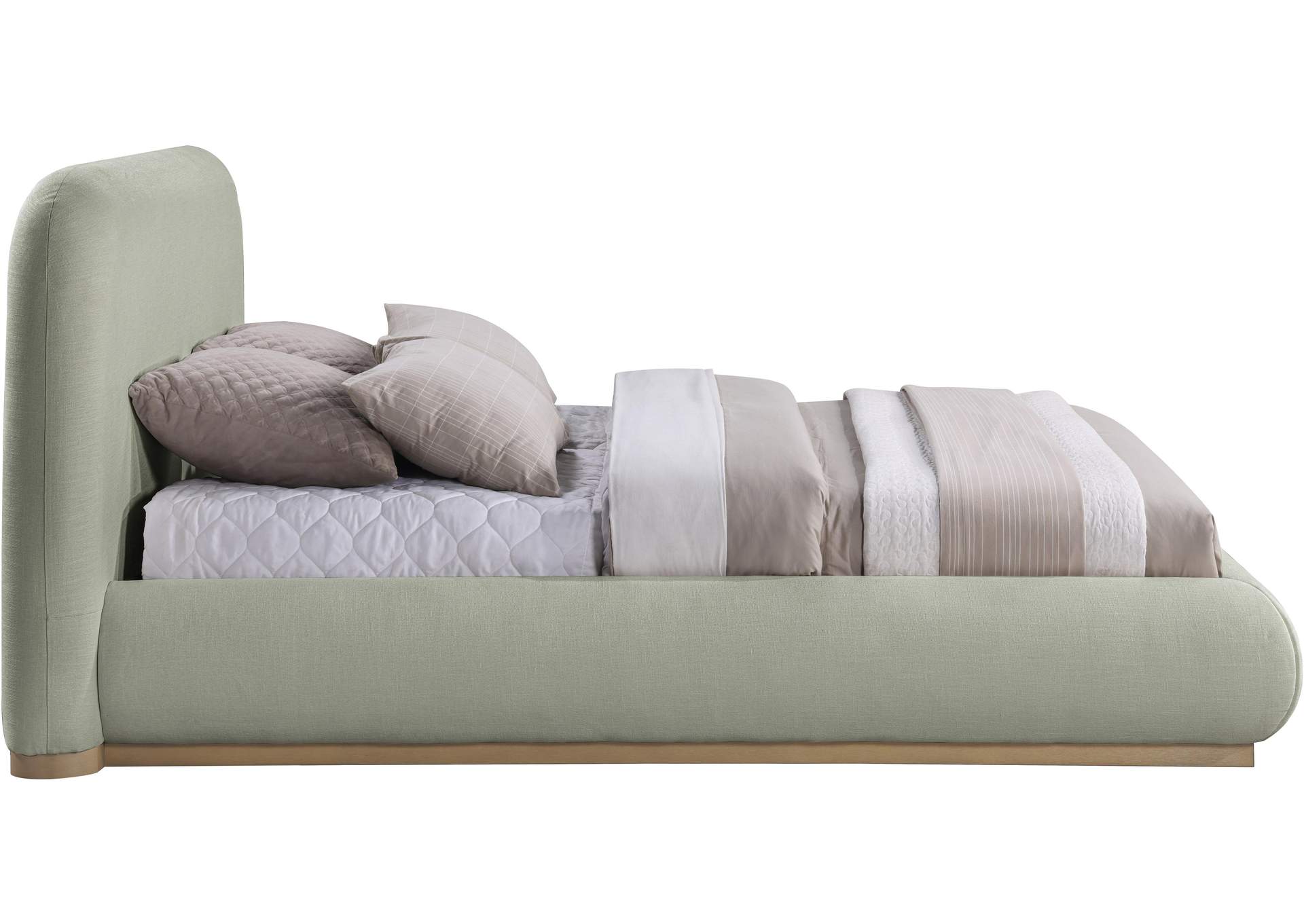 Vaughn Mint King Bed