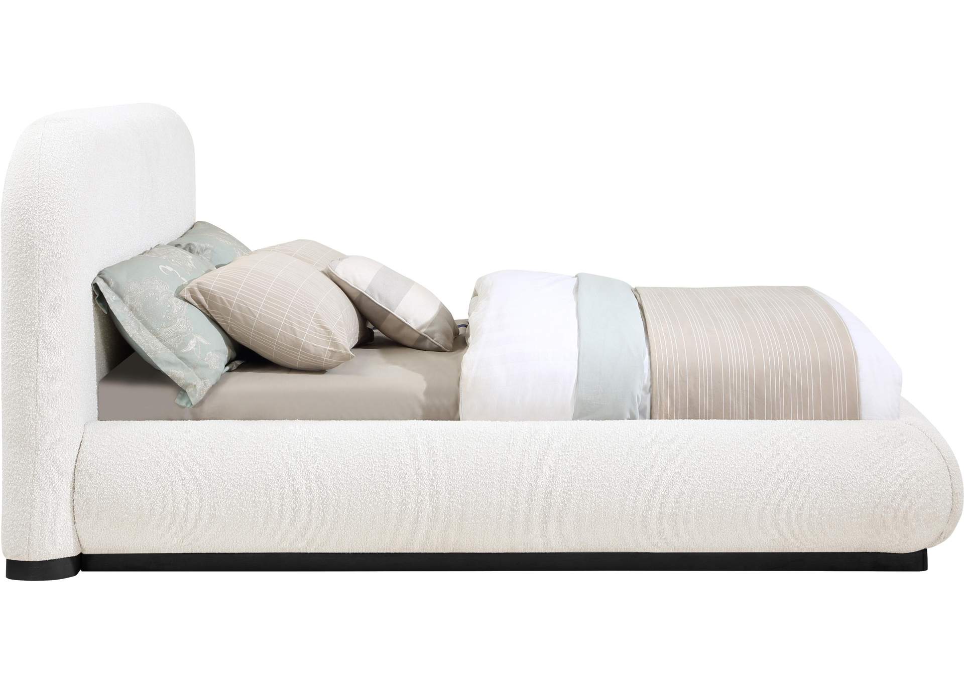 Vaughn Cream Queen Bed