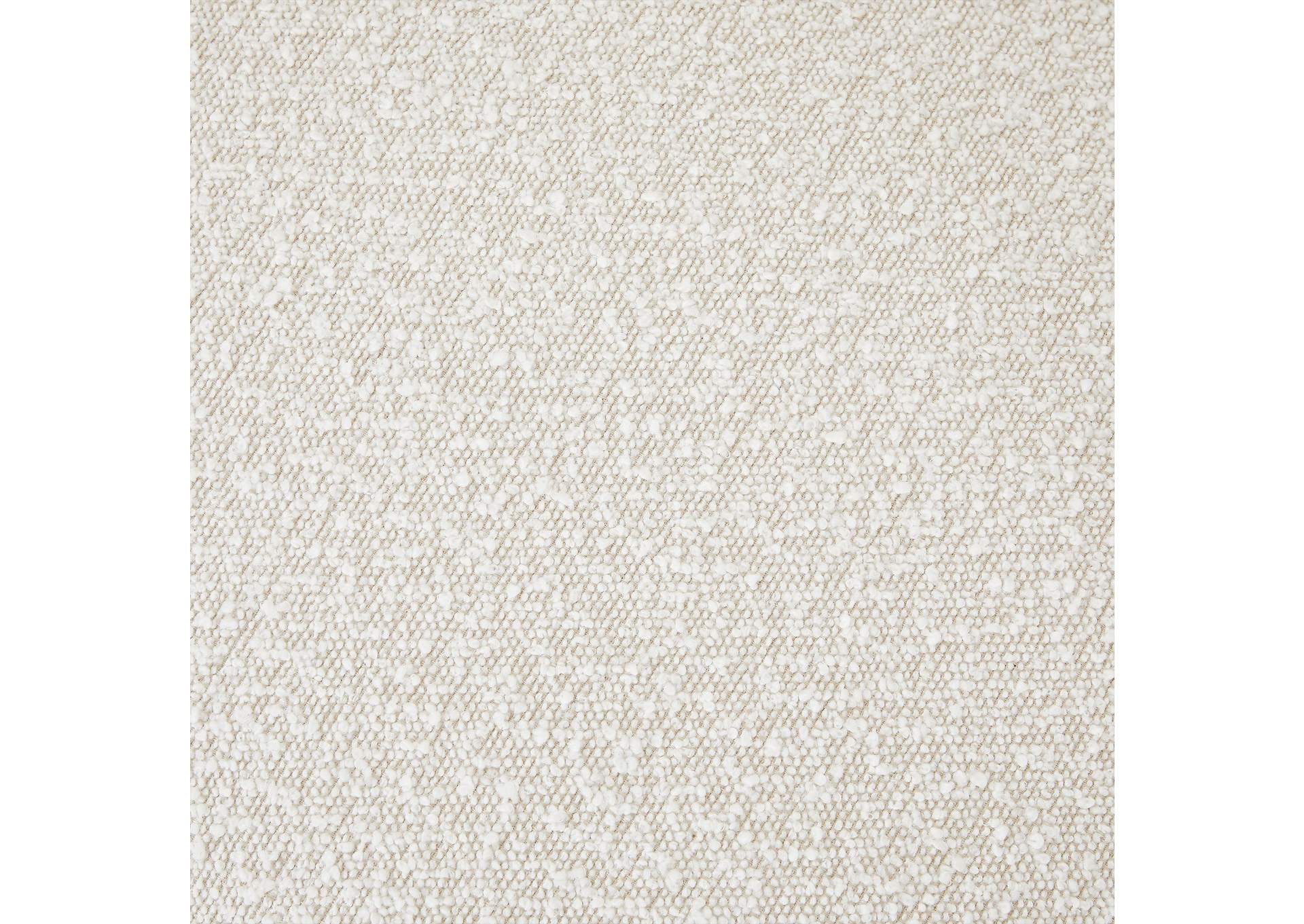 Adam Cream Boucle Fabric Full Bed image 9