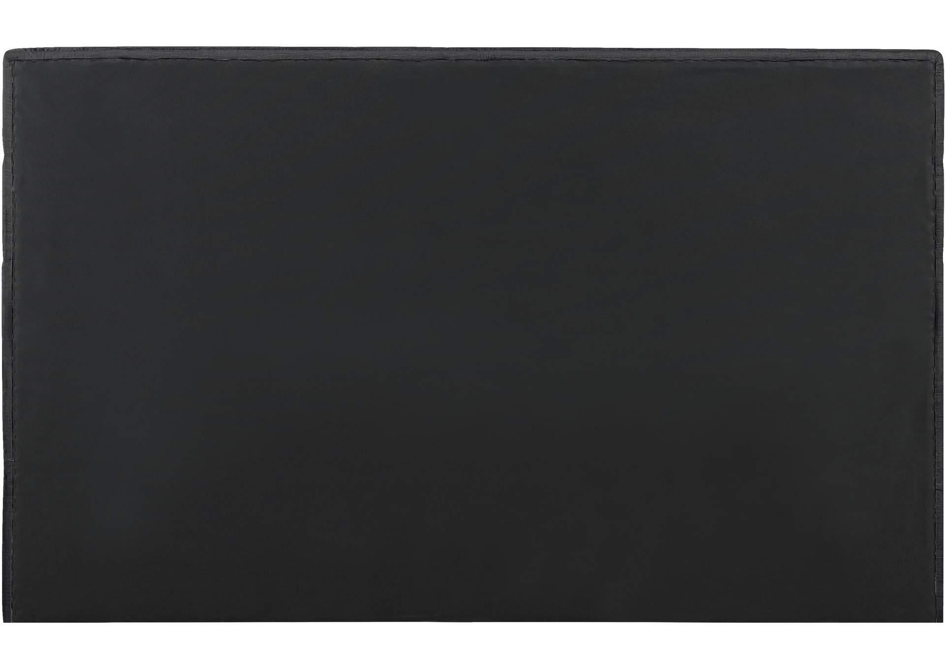 Adam Black Chenille Fabric King Bed image 6