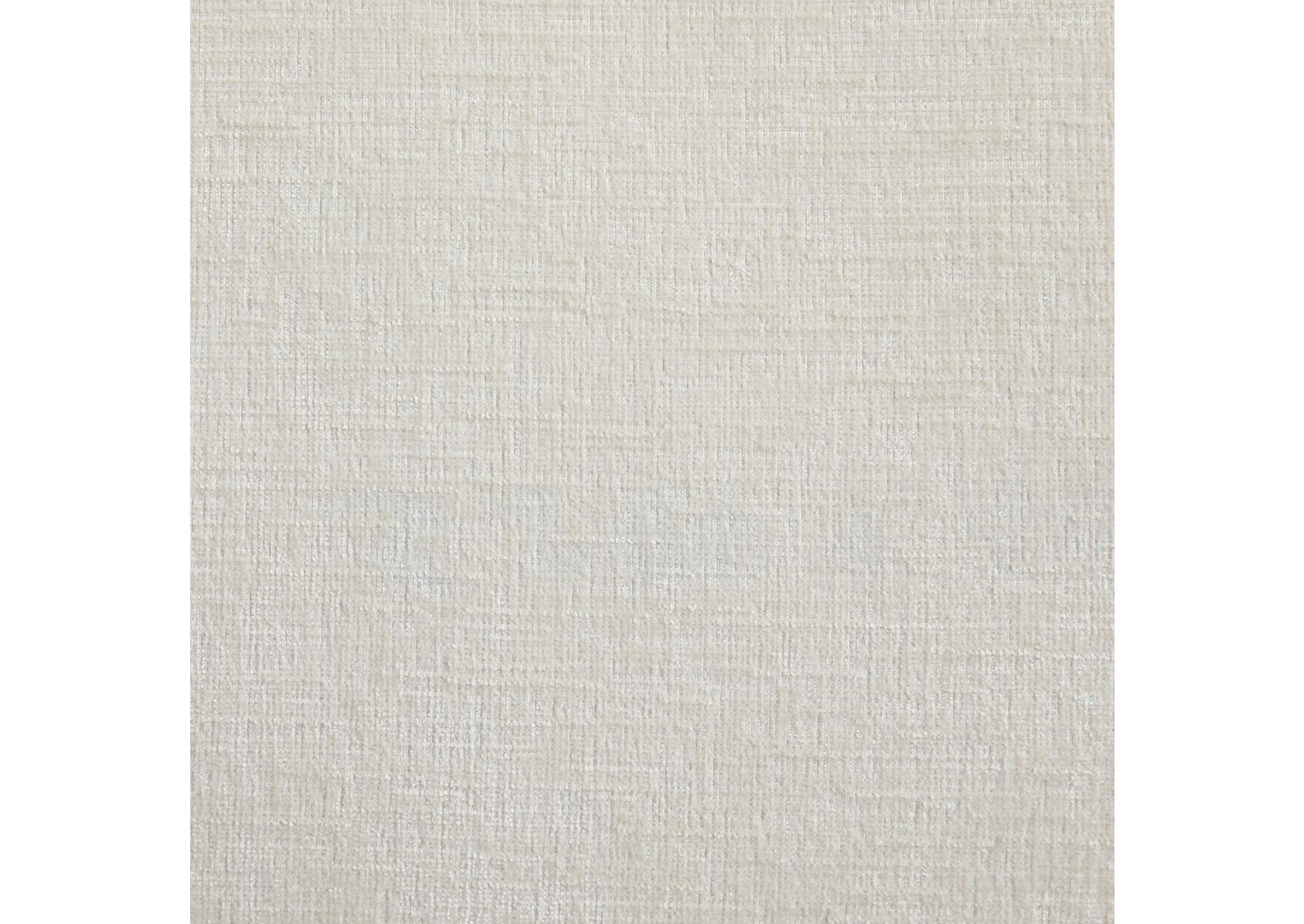 Adam Cream Chenille Fabric Queen Bed image 9