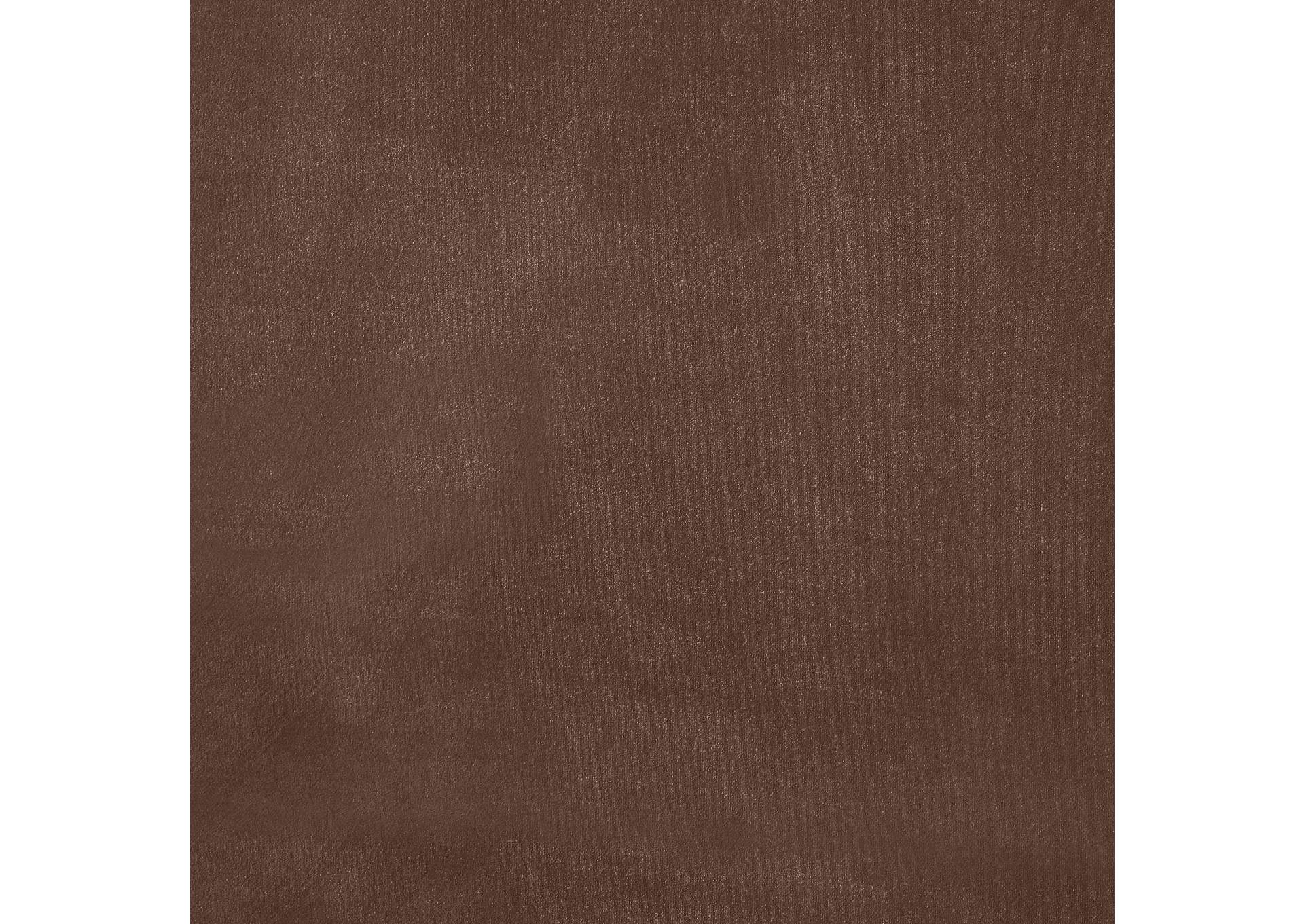 Dorian Brown Velvet Full Bed
