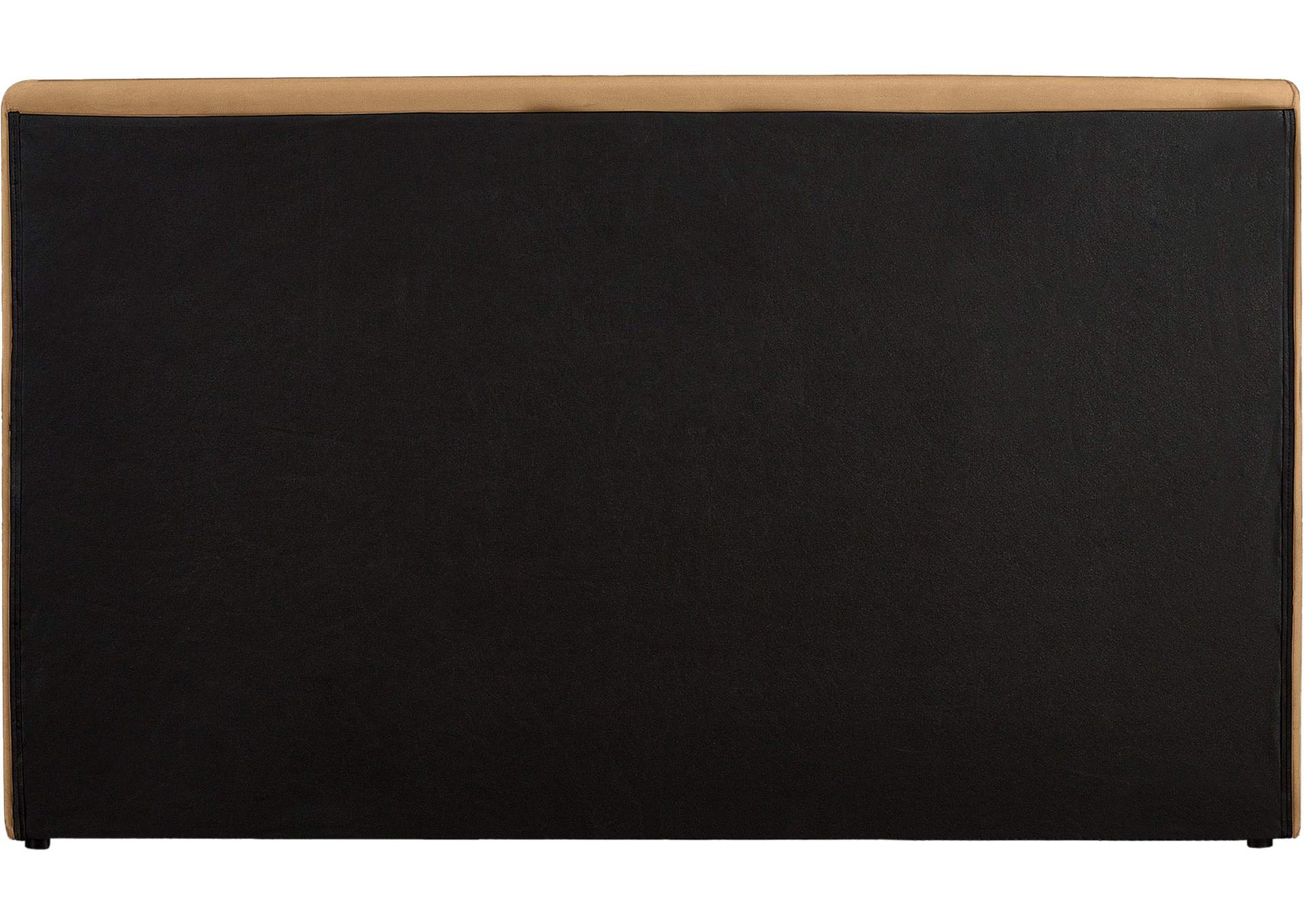 Dorian Saddle Velvet King Bed