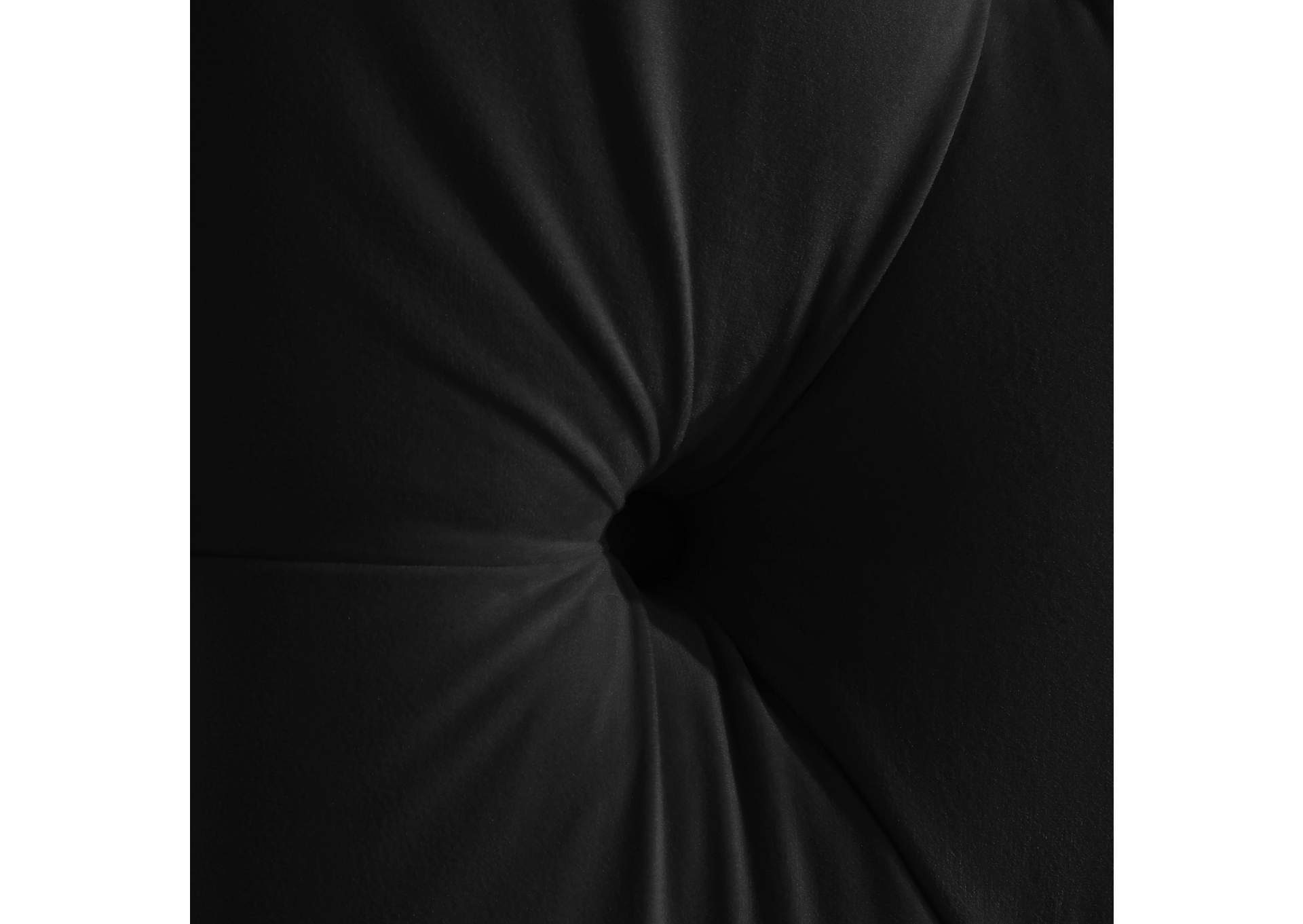 Fritz Black Velvet King Bed