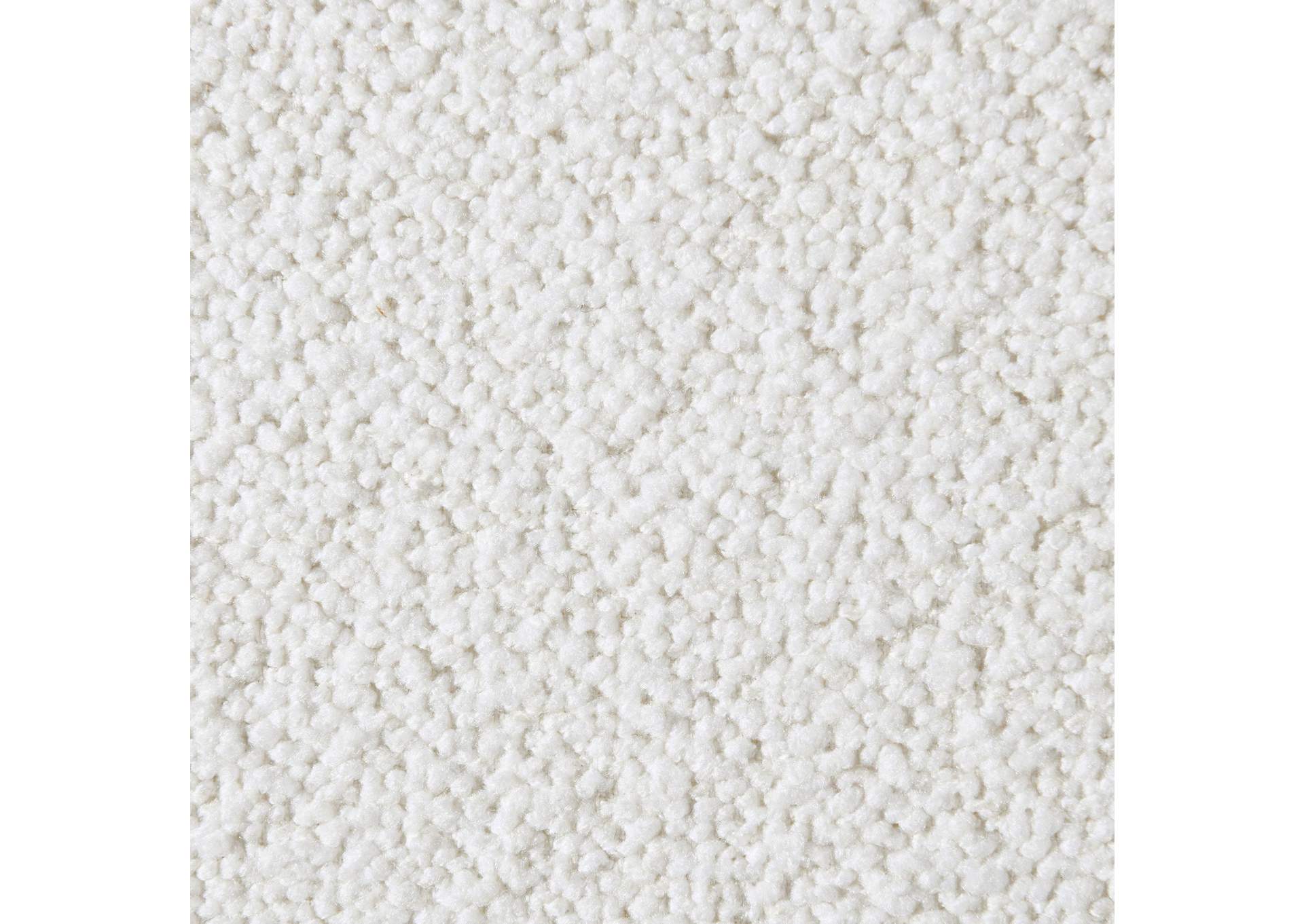 Gavin Cream Chenille Fabric Queen Bed (3 Boxes)
