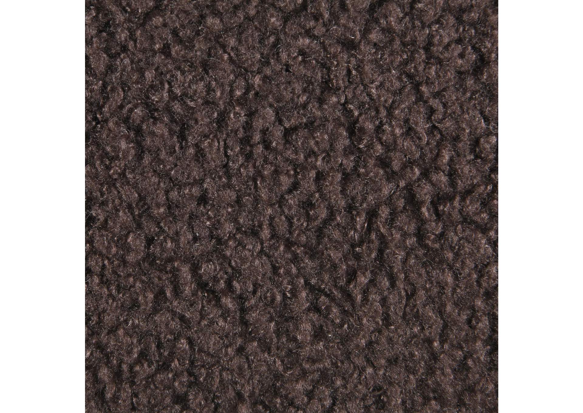 Genesis Brown Teddy Fabric Queen Bed (3 Boxes)