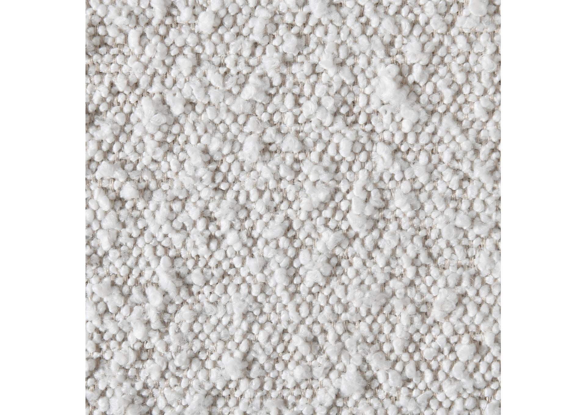 Jardin Cream Boucle Fabric King Bed (3 Boxes)