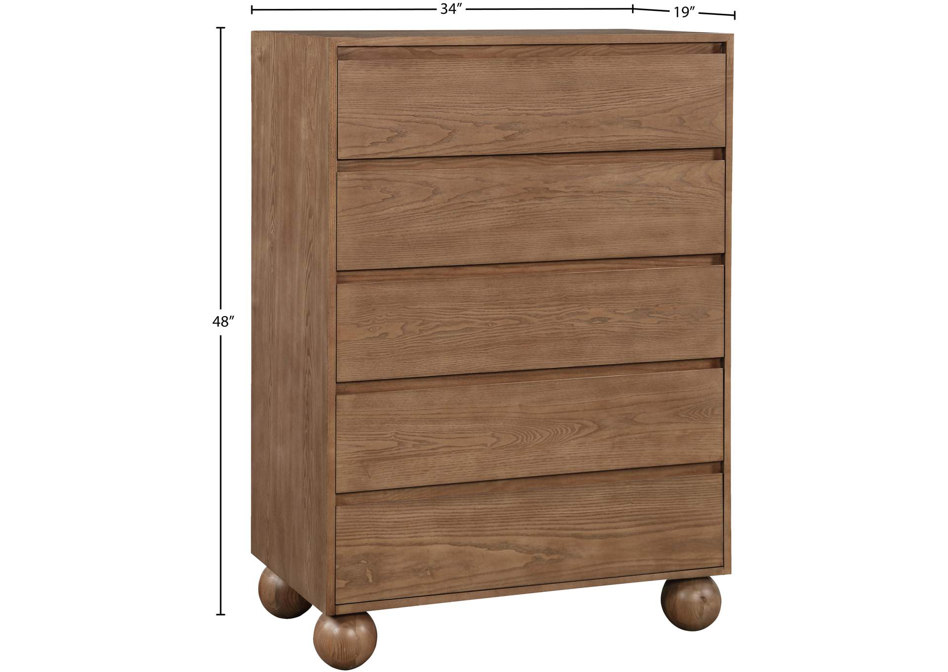 Kent Walnut Chest image 10