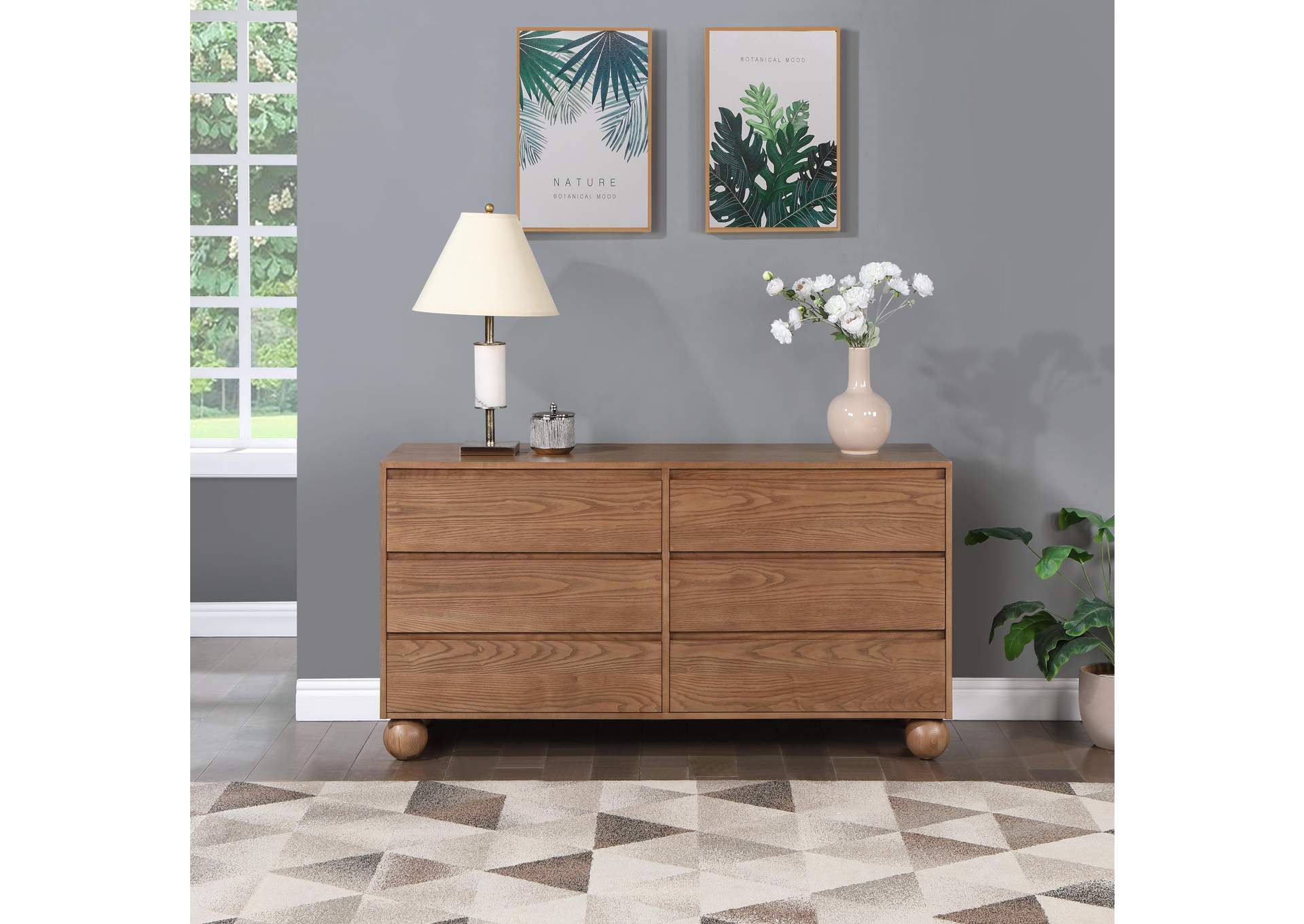 Kent Walnut Dresser