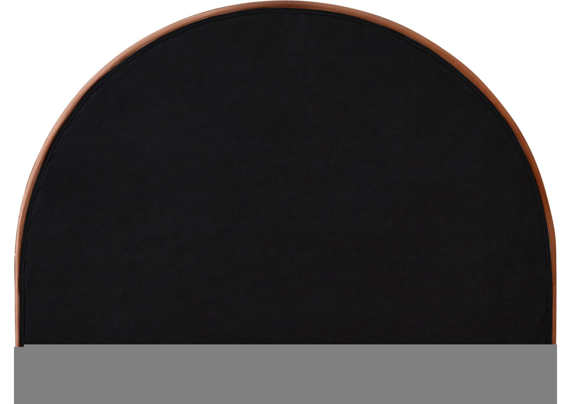Madrid Cognac Velvet Full Bed