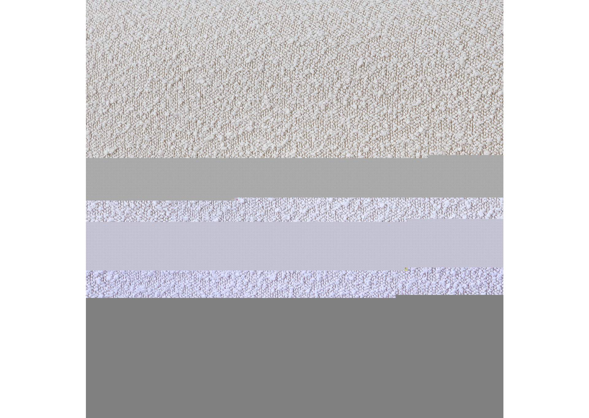 Nash Cream Boucle Fabric King Bed image 9