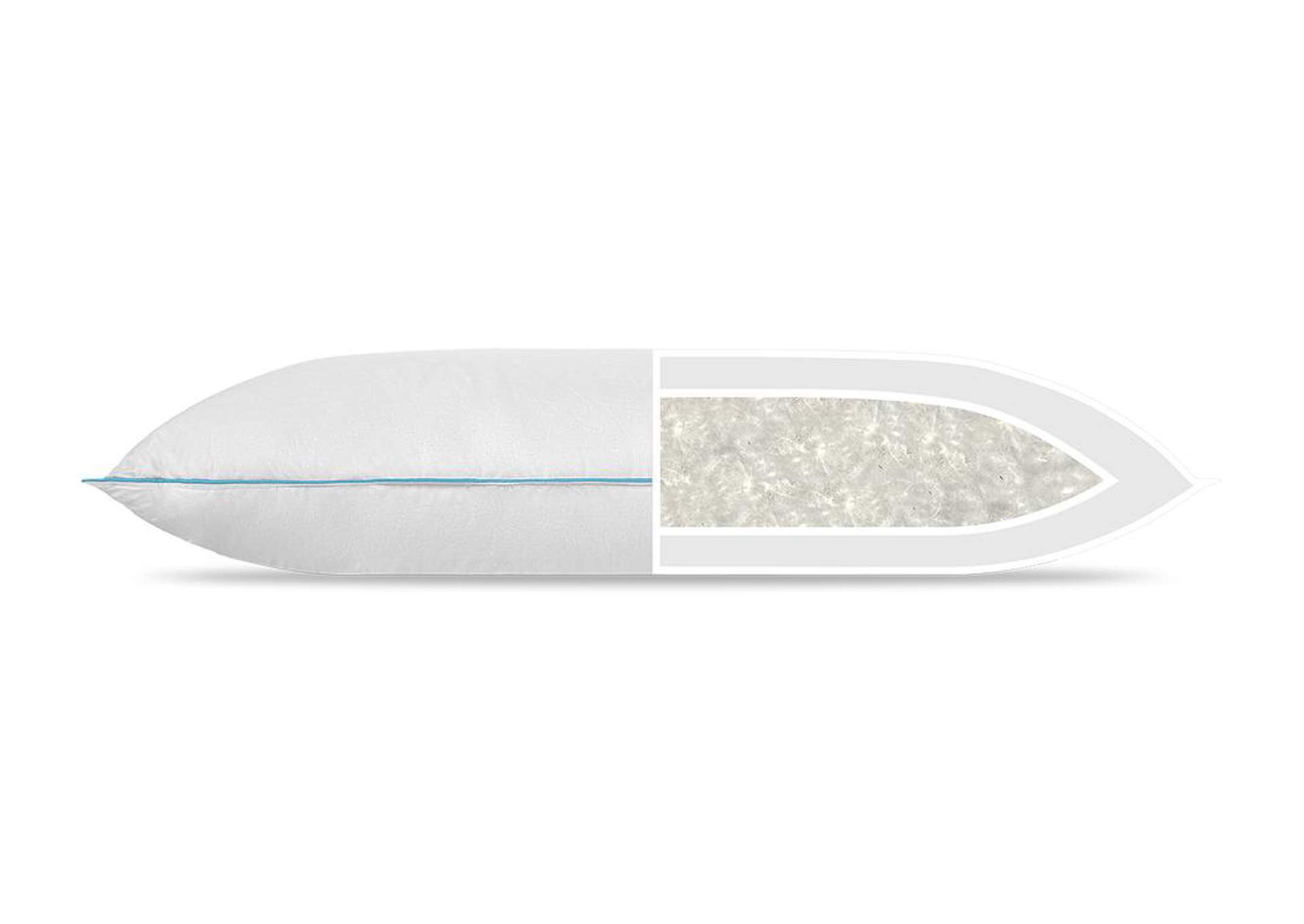 Ethically Sourced Down Pillow King image 1