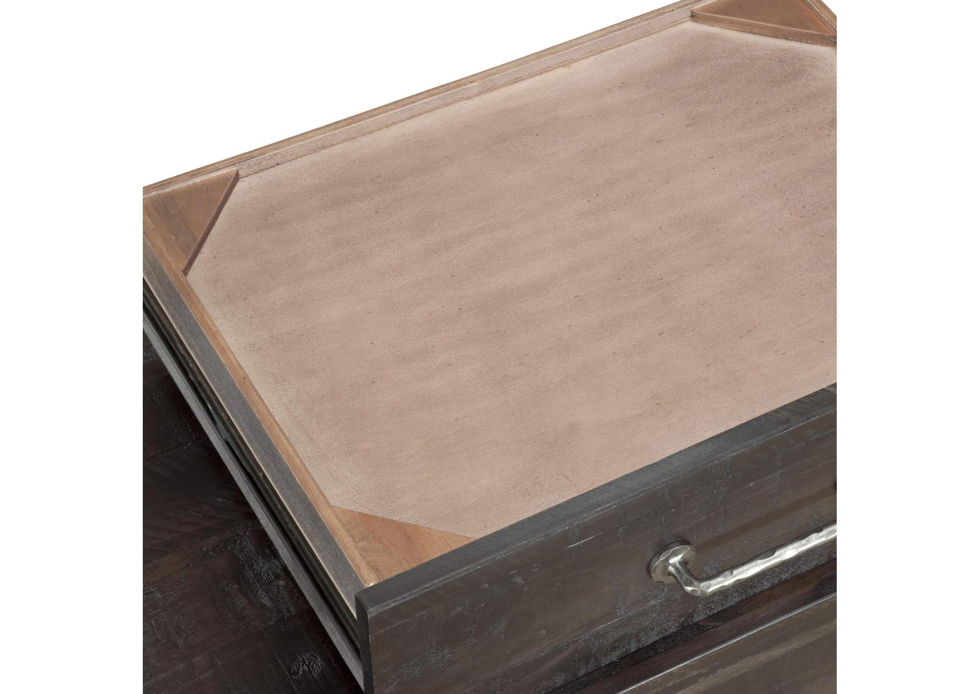 Yosemite Solid Wood Nightstand In Cafe image 8