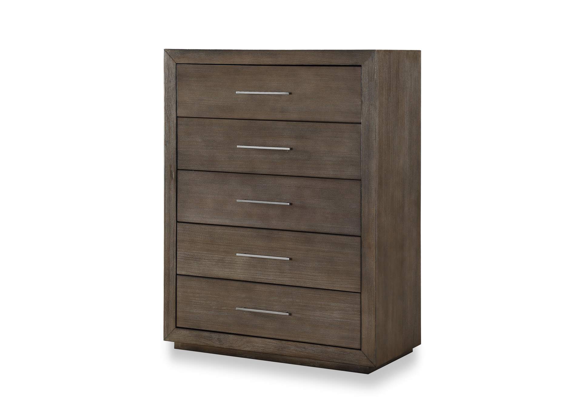 Melbourne Five Drawer Chest In Dark Pine (2024) image 5