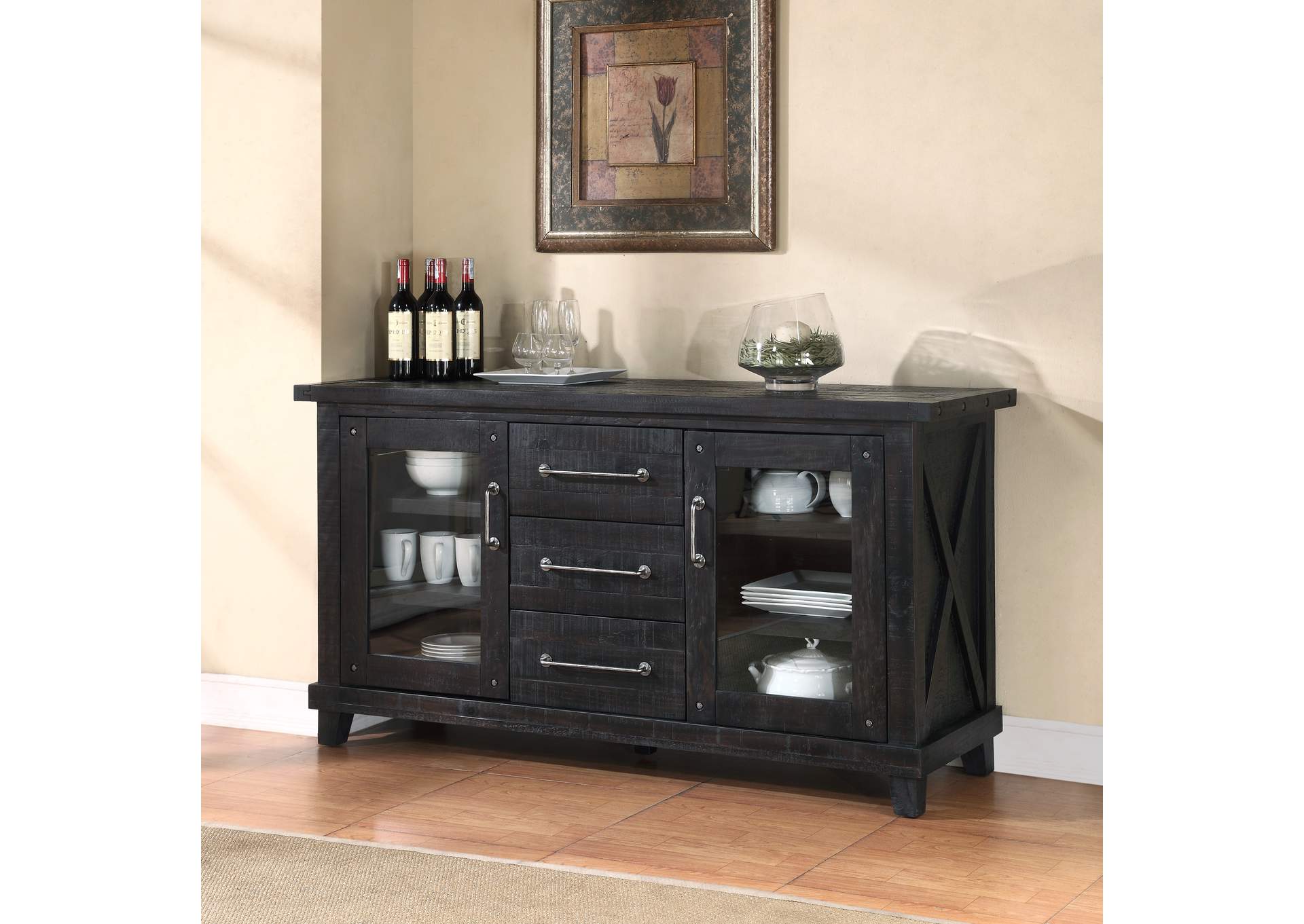 Yosemite Solid Wood Sideboard image 1