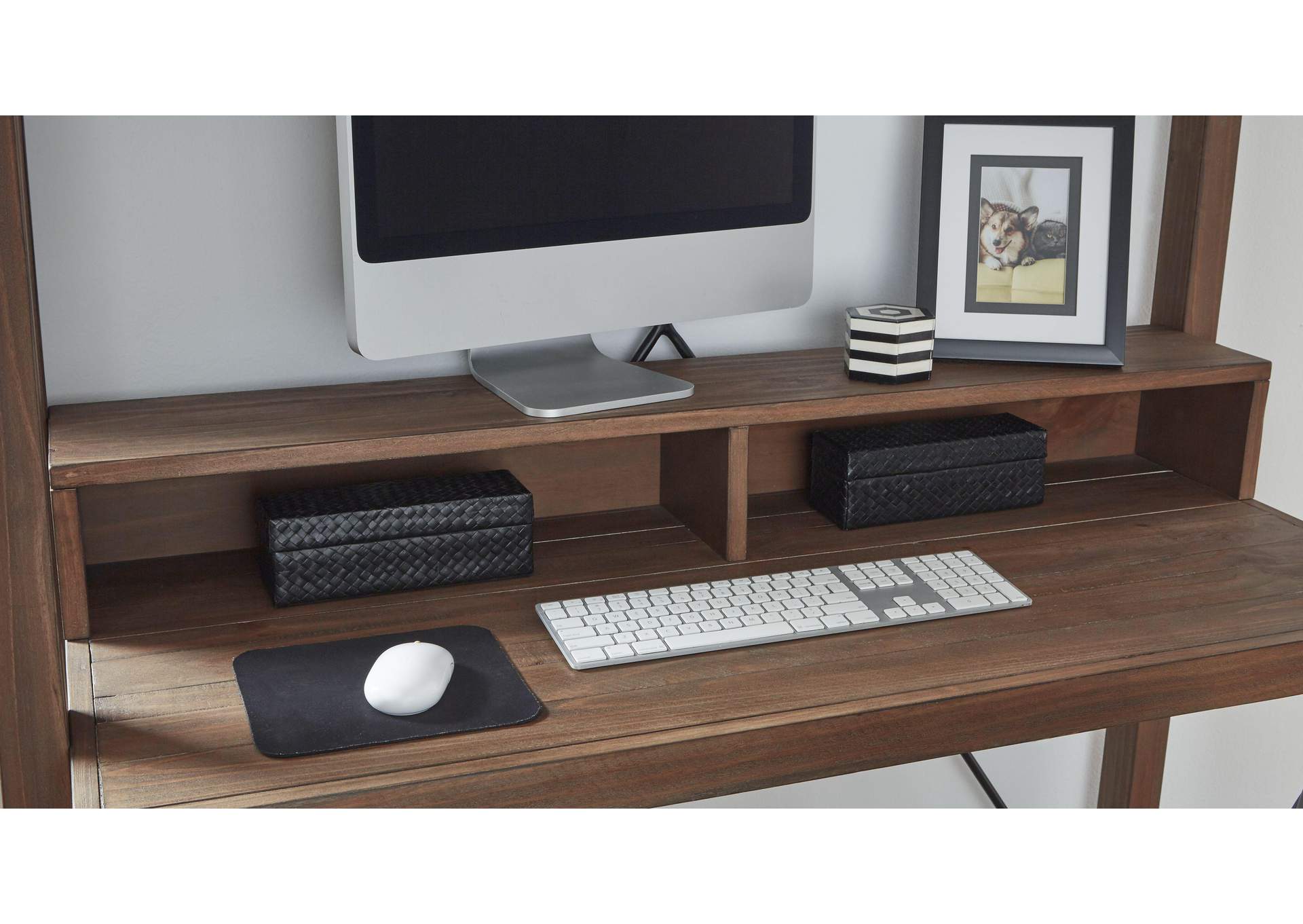 Autumn Ladder Desk In Flint Oak image 5