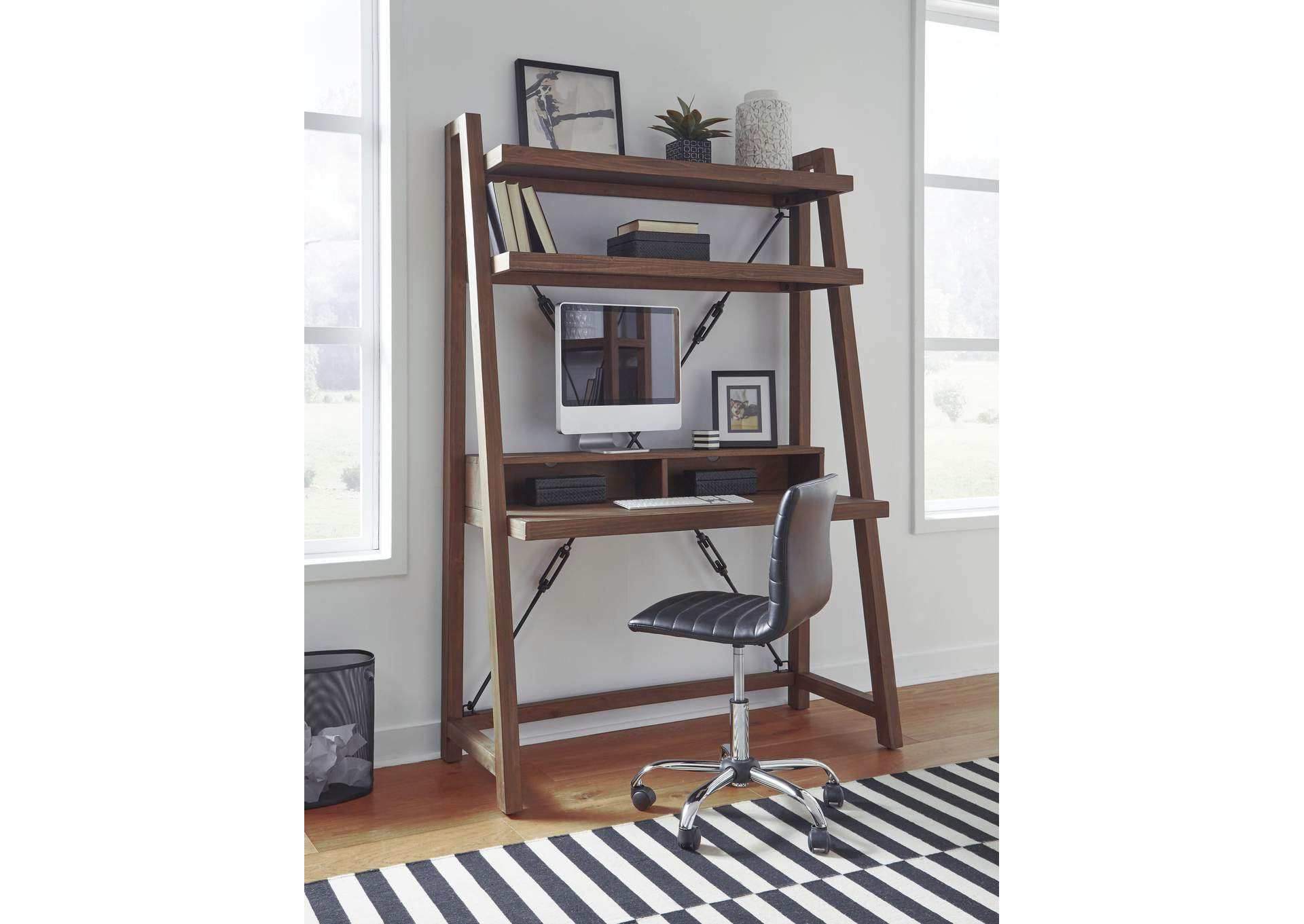Autumn Ladder Desk In Flint Oak image 1