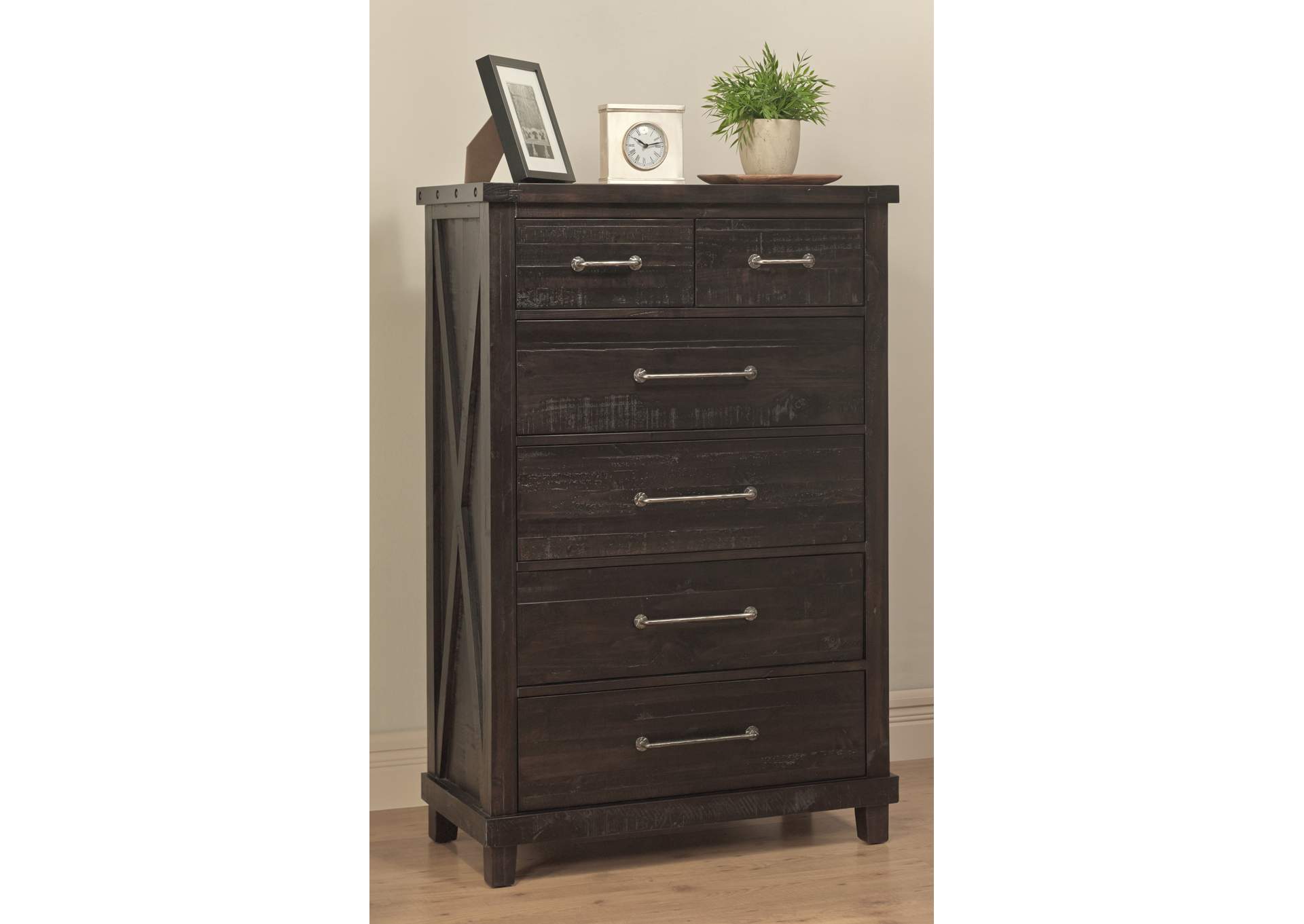 Yosemite Solid Wood Chest In Cafe (2024) image 1
