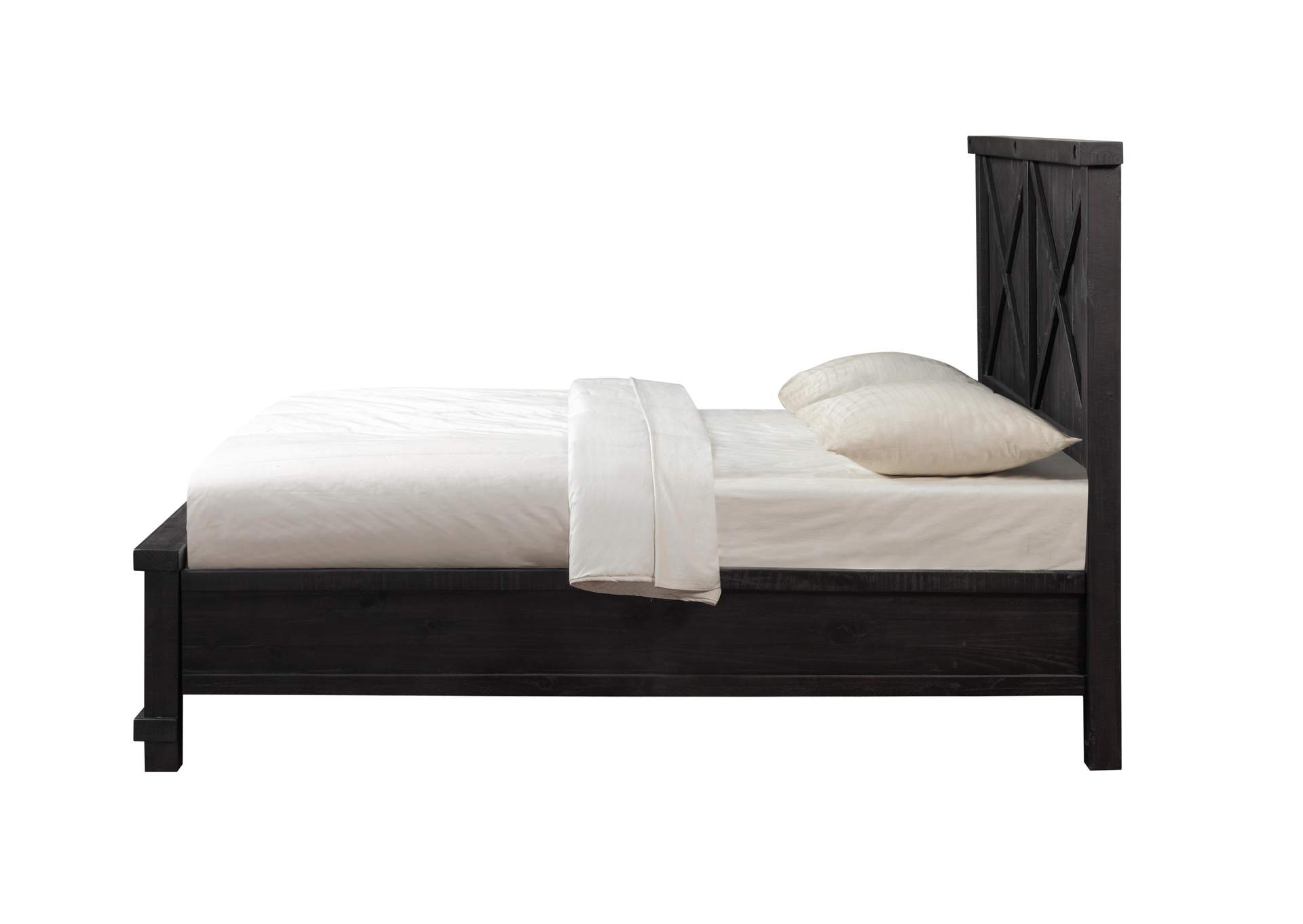 Yosemite Solid Wood Footboard Storage Bed In Cafe image 5