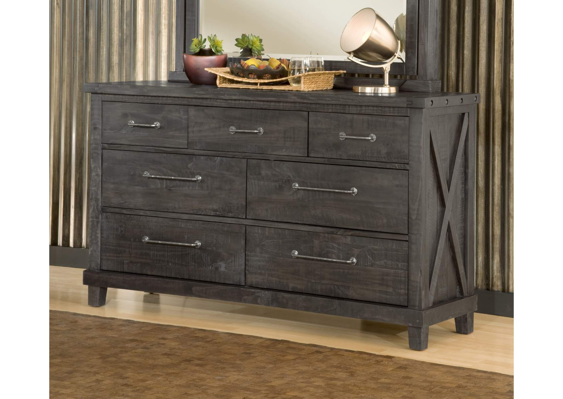Yosemite Solid Wood Dresser In Cafe (2024) image 1