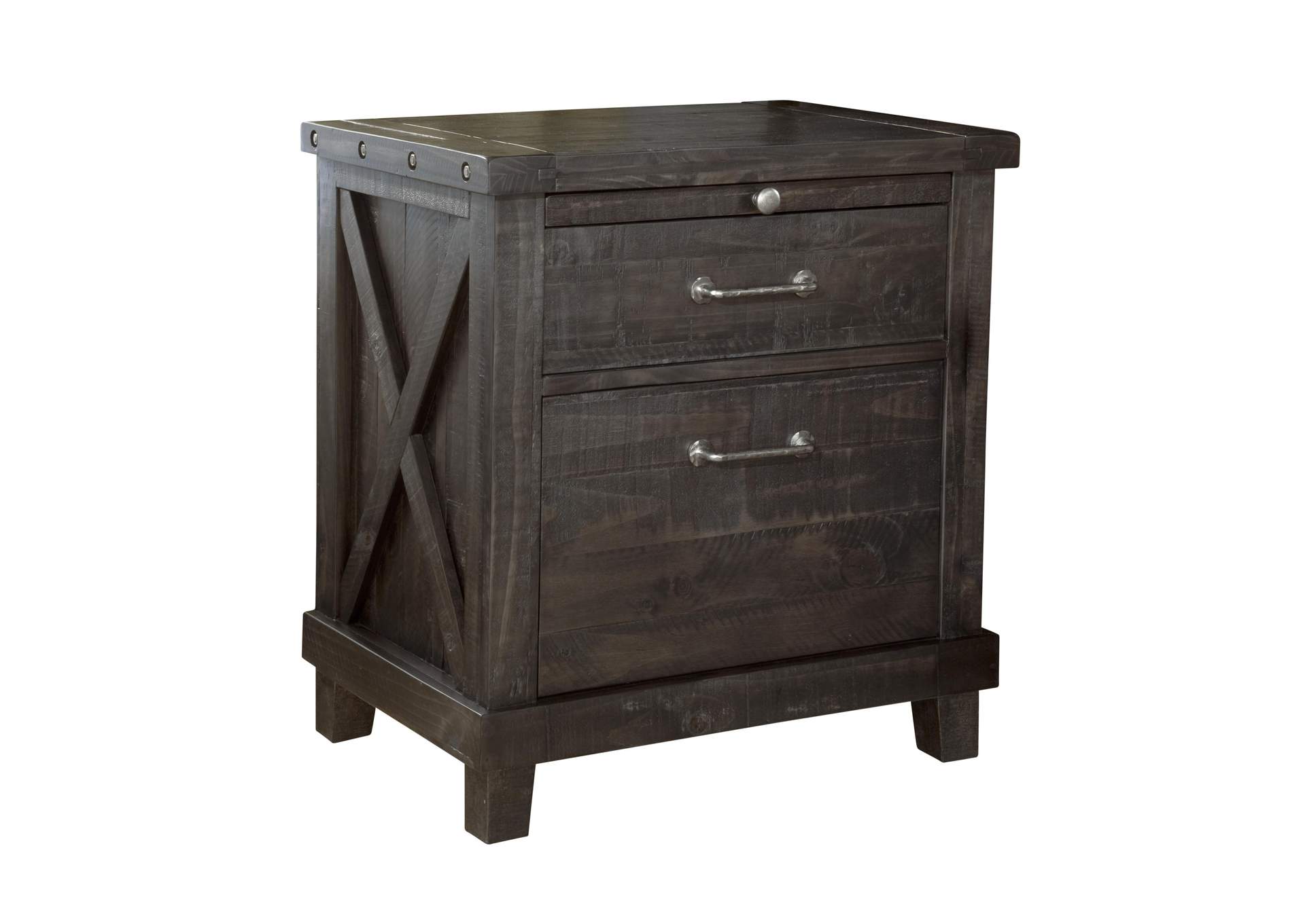 Yosemite Solid Wood Nightstand In Cafe image 9