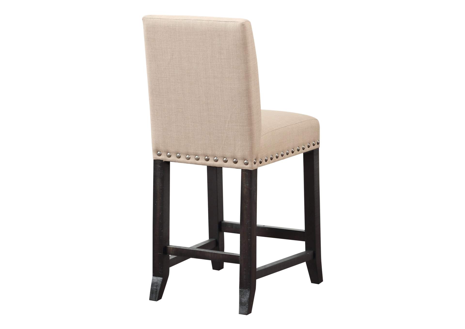 Yosemite Upholstered Kitchen Counter Stool In Cafe image 5