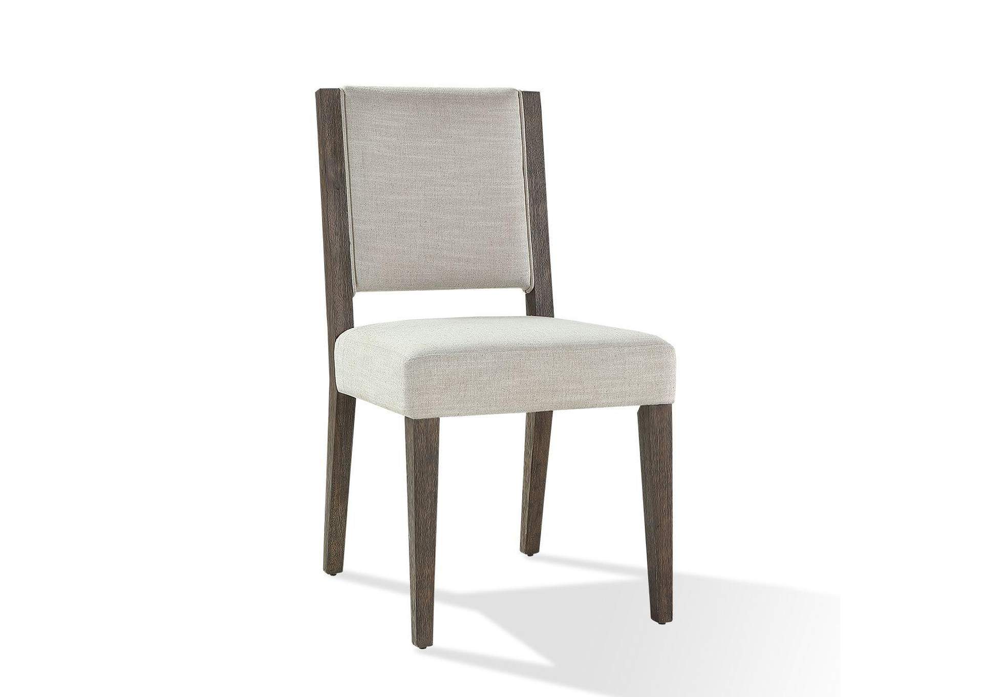 Oakland Upholstered Side Chair In Brunette (Set of 2)
