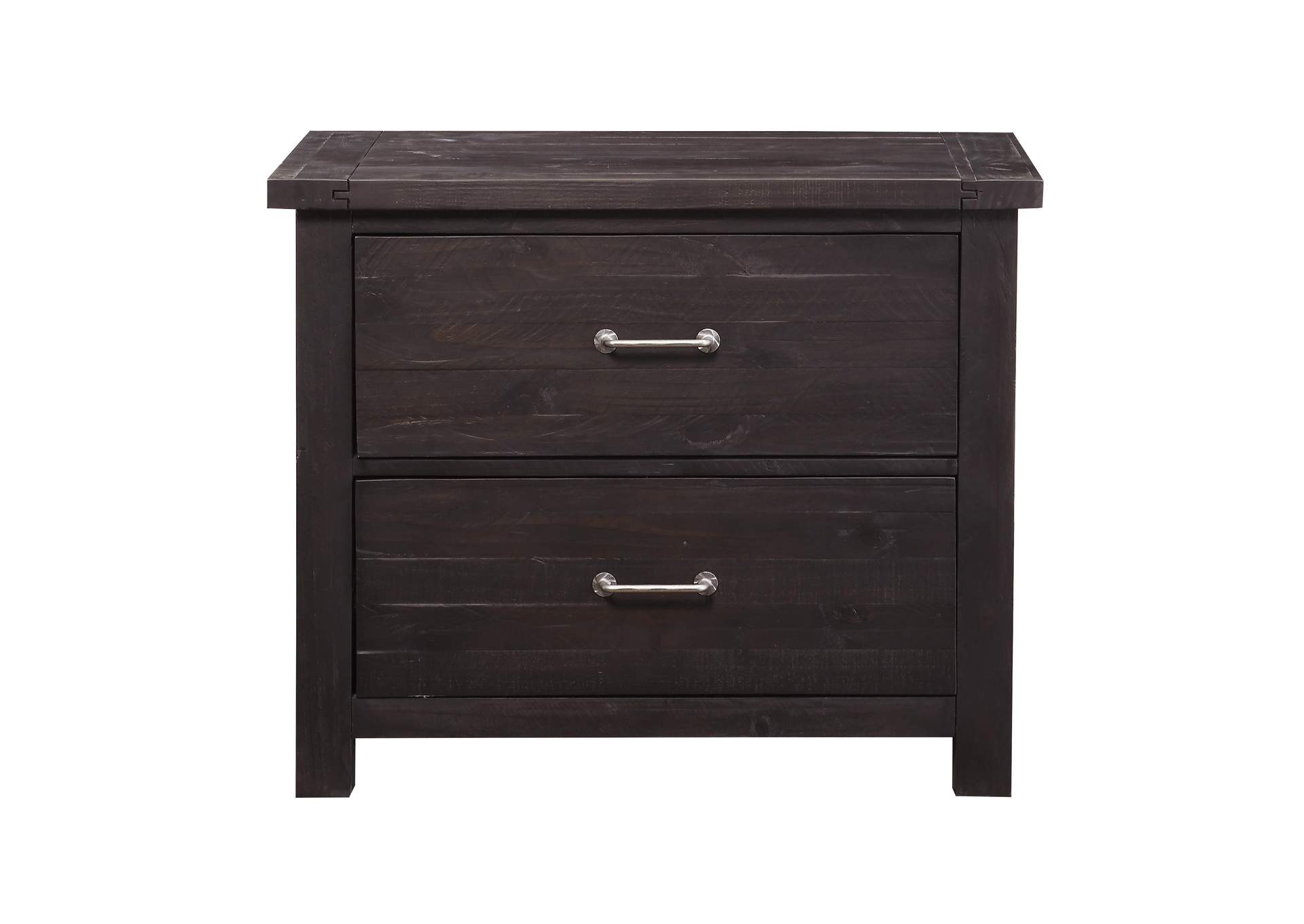 Yosemite Solid Wood Lateral File Cabinet In Cafe image 3