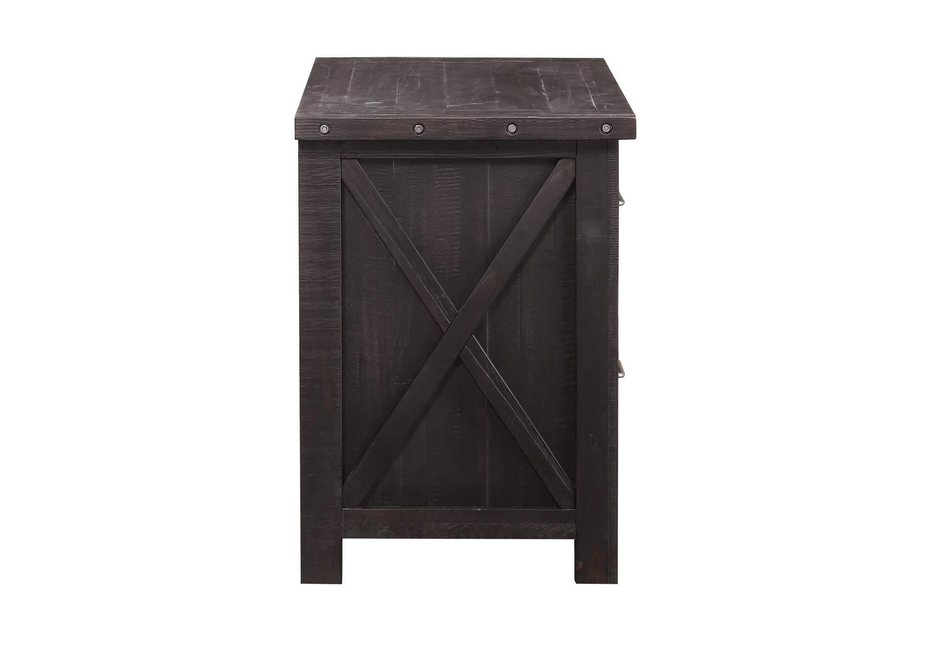 Yosemite Solid Wood Lateral File Cabinet In Cafe image 5