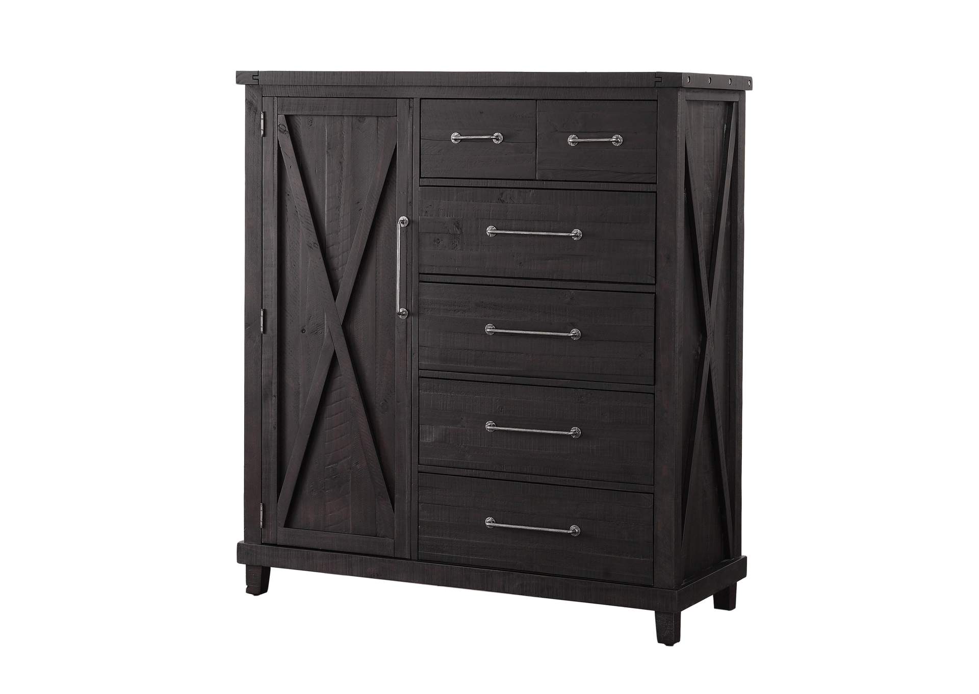 Yosemite Solid Wood Gentleman'S Chest In Cafe image 3