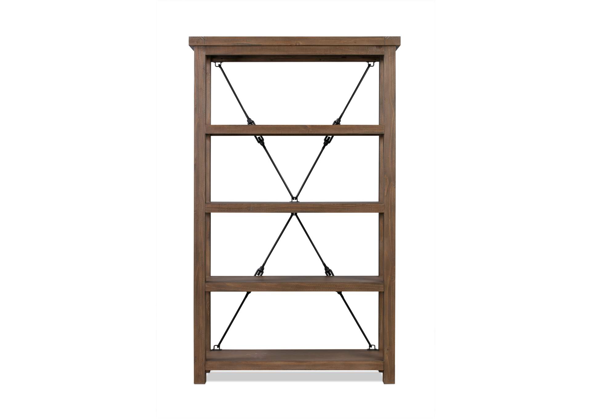 Autumn Open Shelving Unit Flint Oak image 5